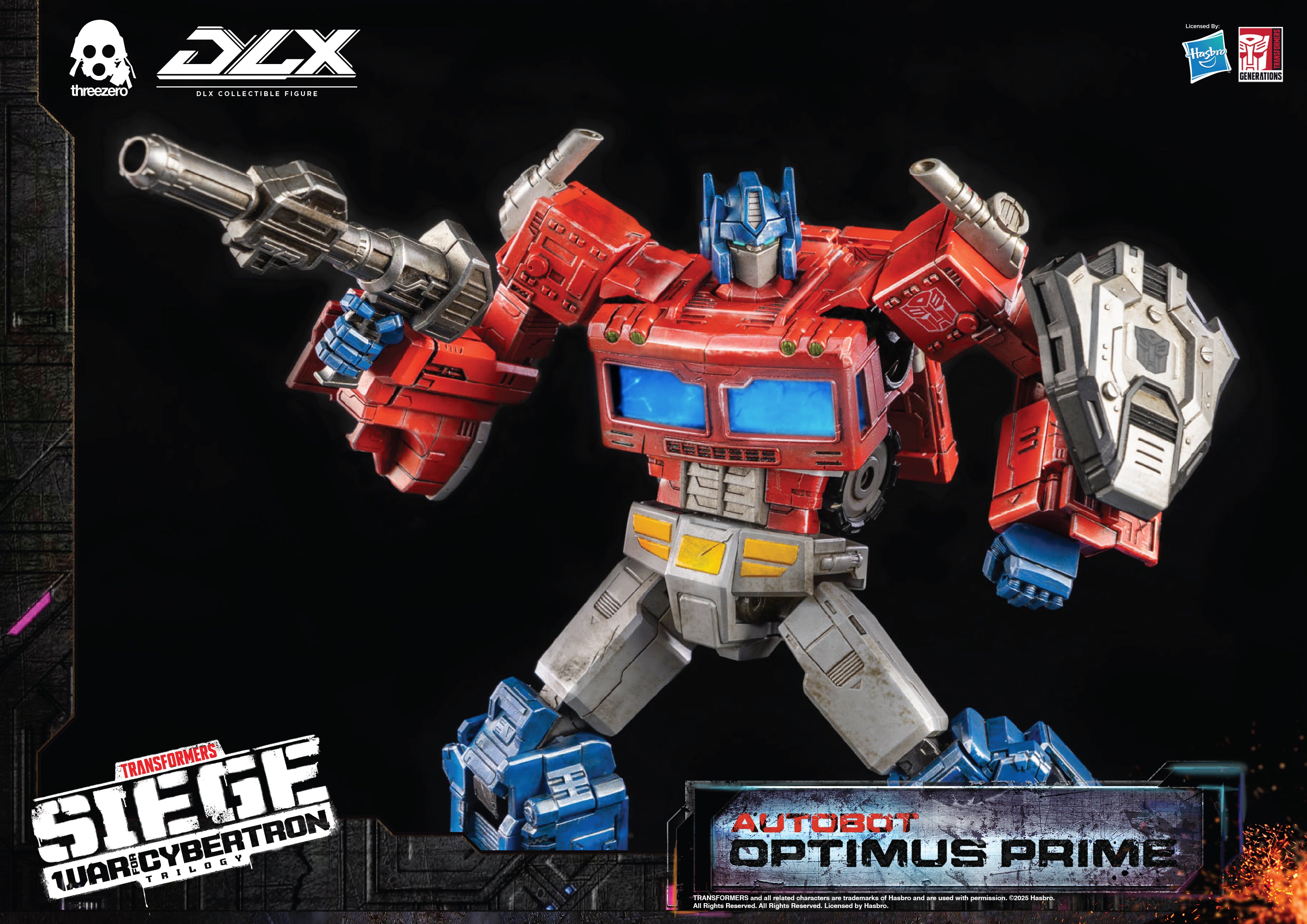 Threezero Transformers: War for Cybertron Trilogy DLX Optimus Prime、mySite、hgirdovlk