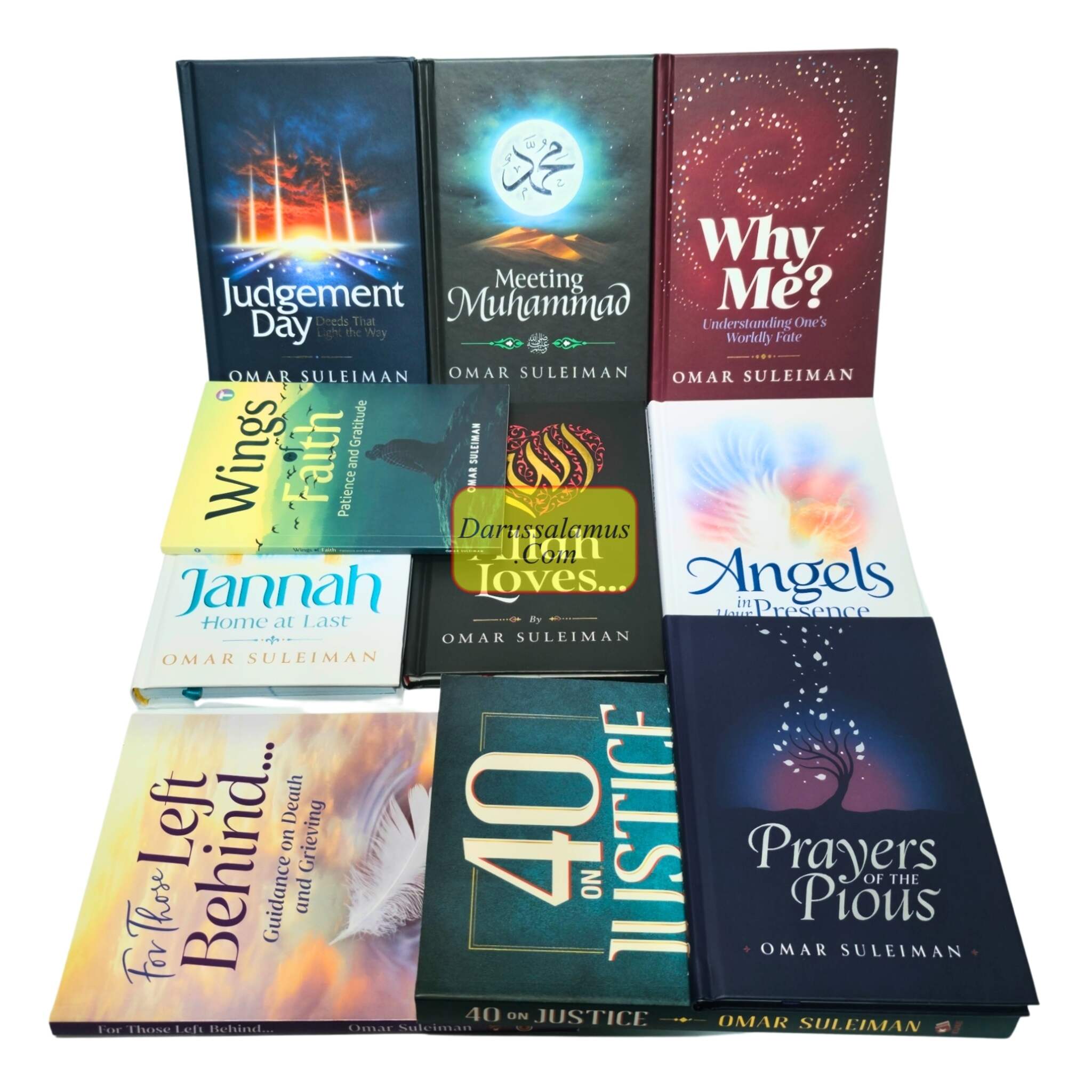 Omar Suleiman Books Collection Set (Set of 10 Books)、mySite、topwebapps