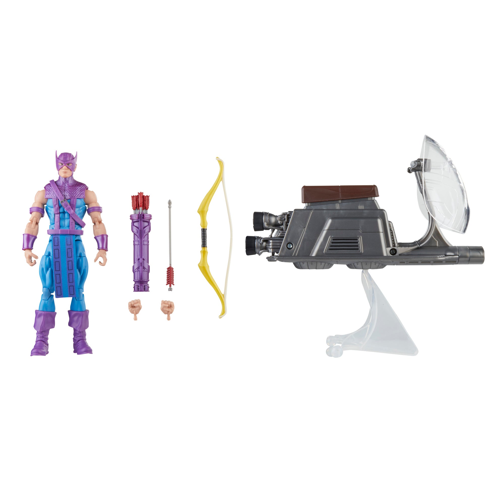Marvel Legends Hawkeye with Sky-Cycle、mySite、hgirdovlk