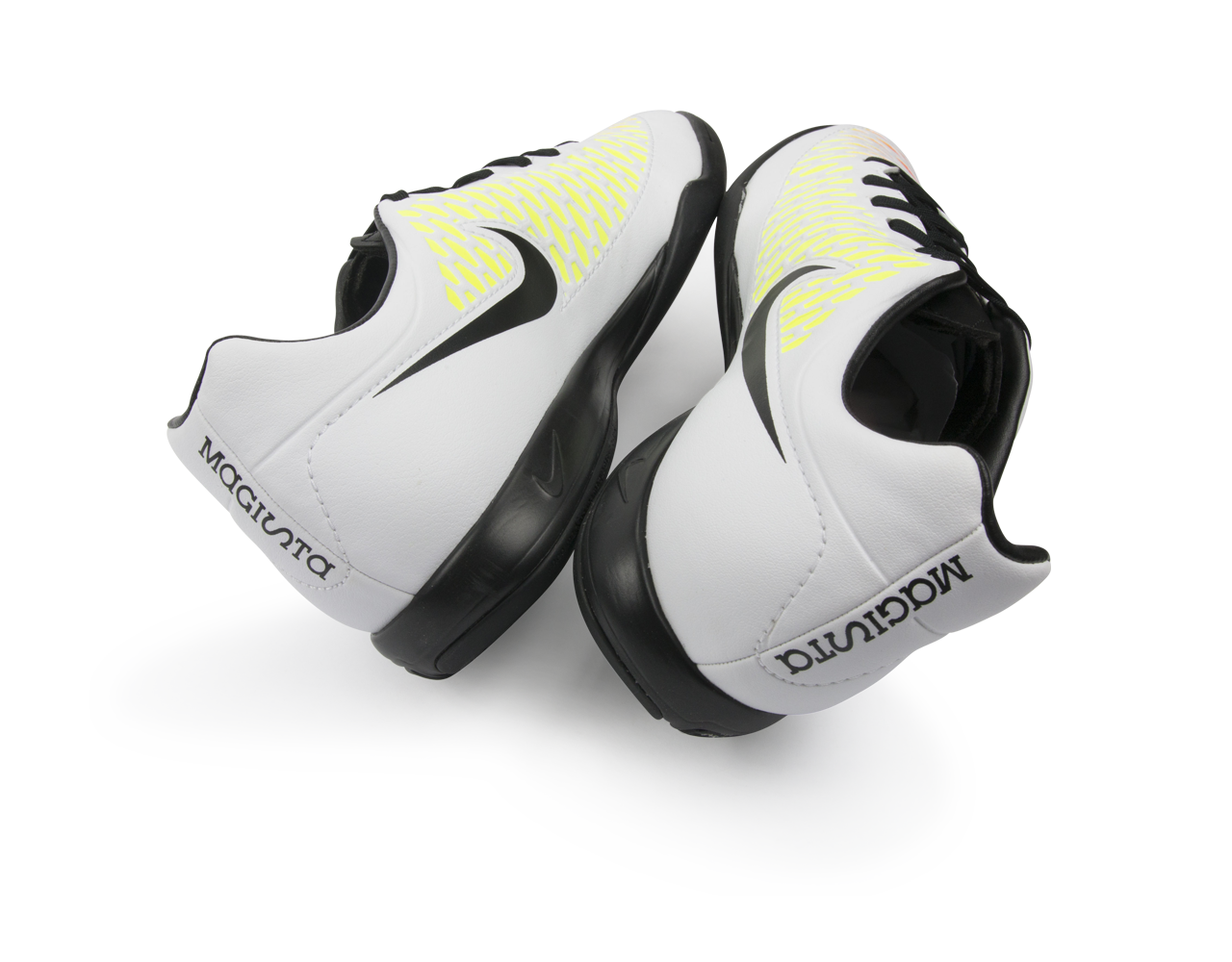 Nike Men's Magista Onda Indoor Soccer Shoes White/Black/Pink Blast/Volt Blanc、mySite、bottomscart