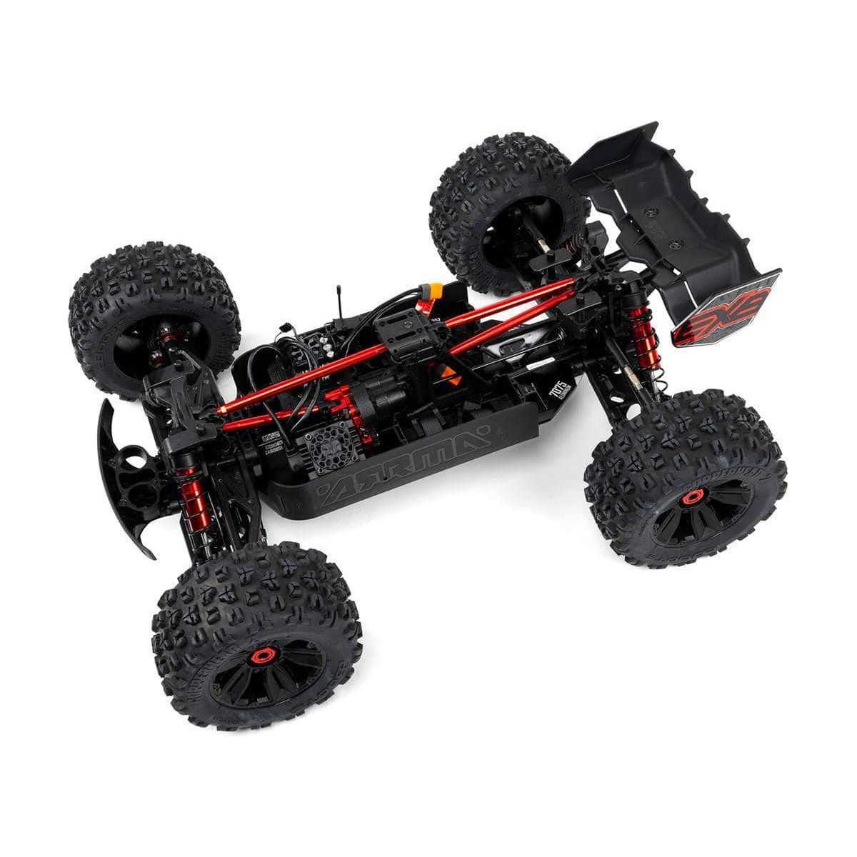  ARA5808V2, Arrma Kraton 8S BLX EXB Brushless RTR 1/5 4WD Monster Truck (Black) w/DX3 Radio, Smart ESC & AVC、mySite、merchandisen