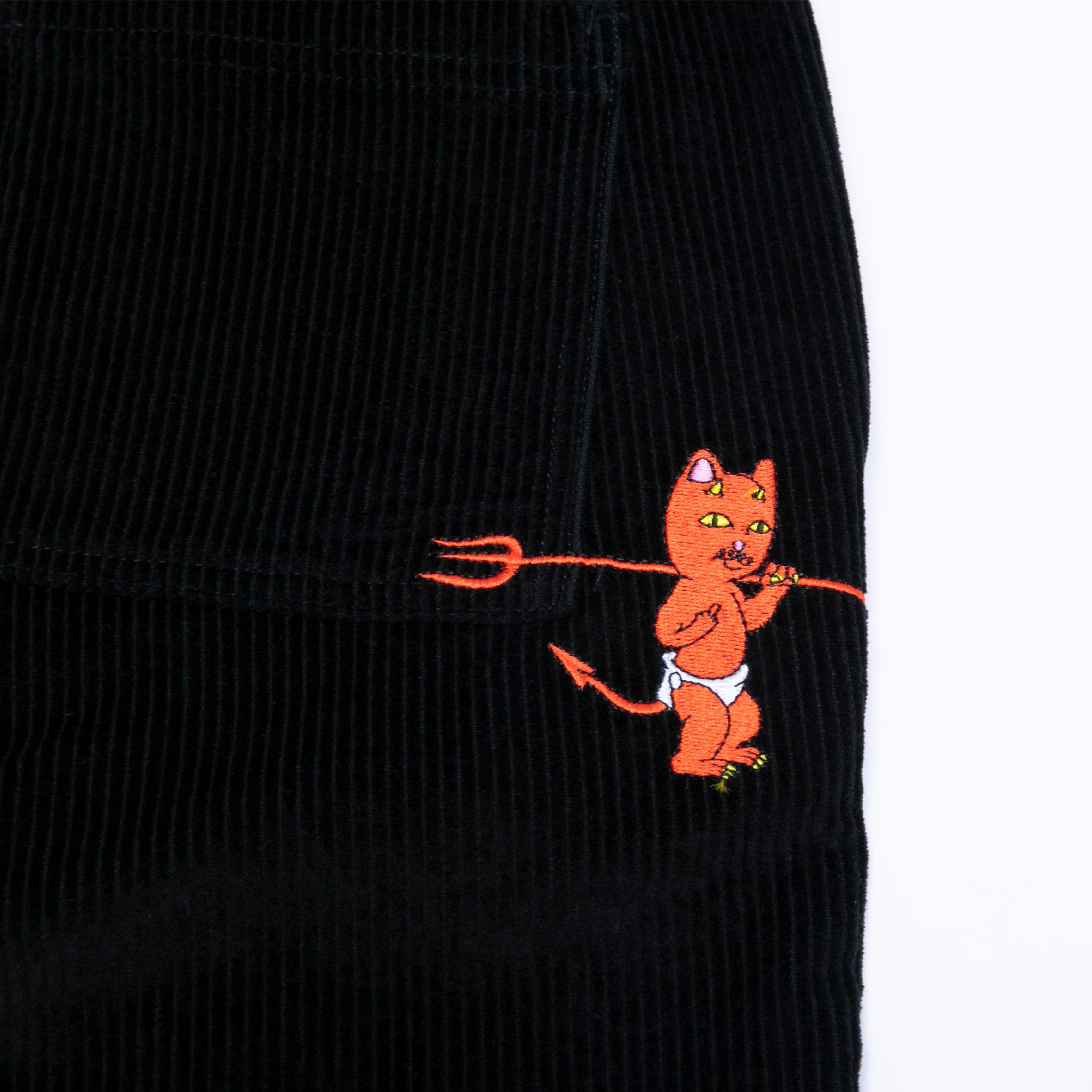  Devil Baby Corduroy Pants (Black)、mySite、merchandisen