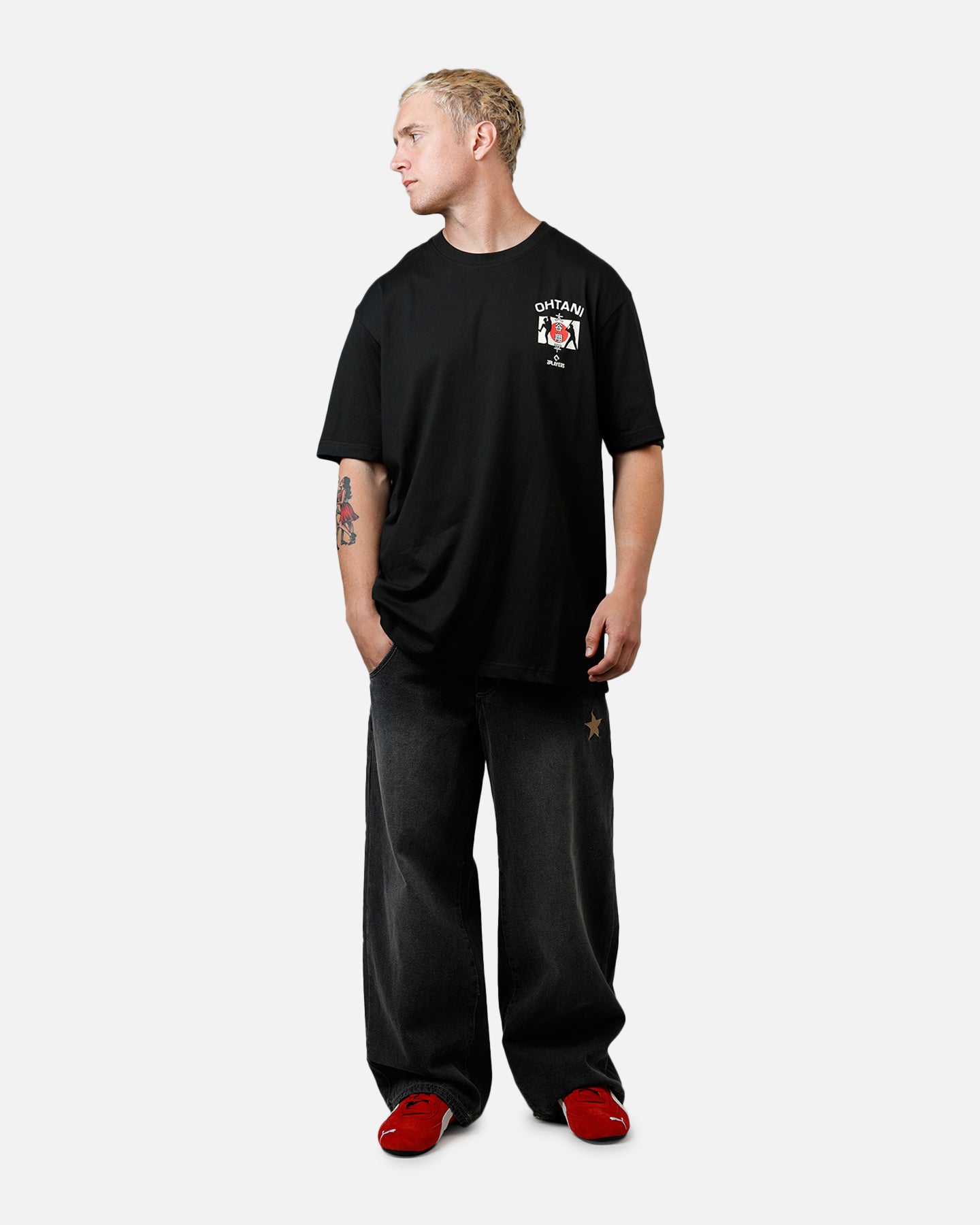 New Era Los Angeles Dodgers Ohtani T-Shirt Black、mySite、zt4zffjzw