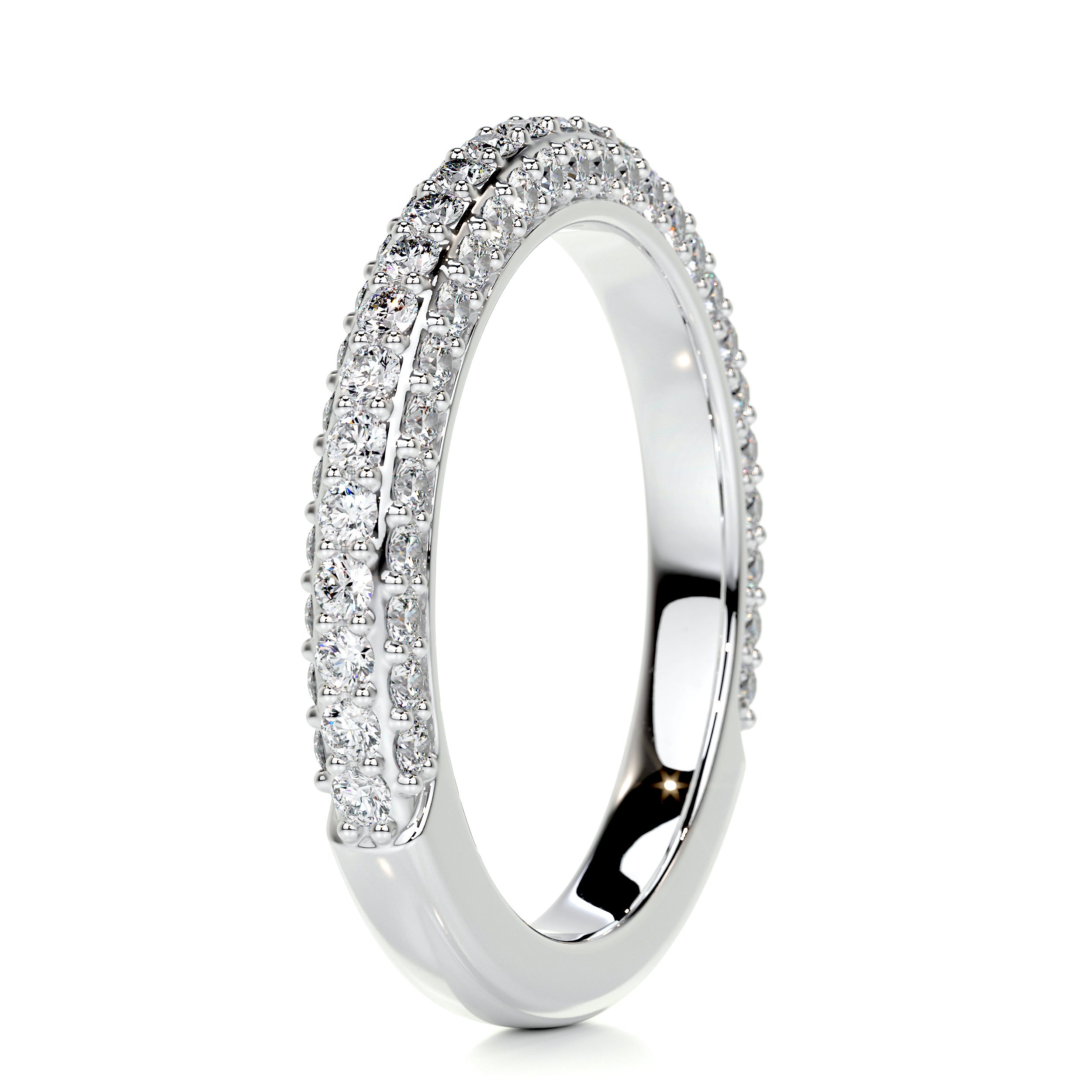 Anastasia Pave Diamond Wedding Ring (0.75 Carat) -18K White Gold、mySite、hinf8tx79