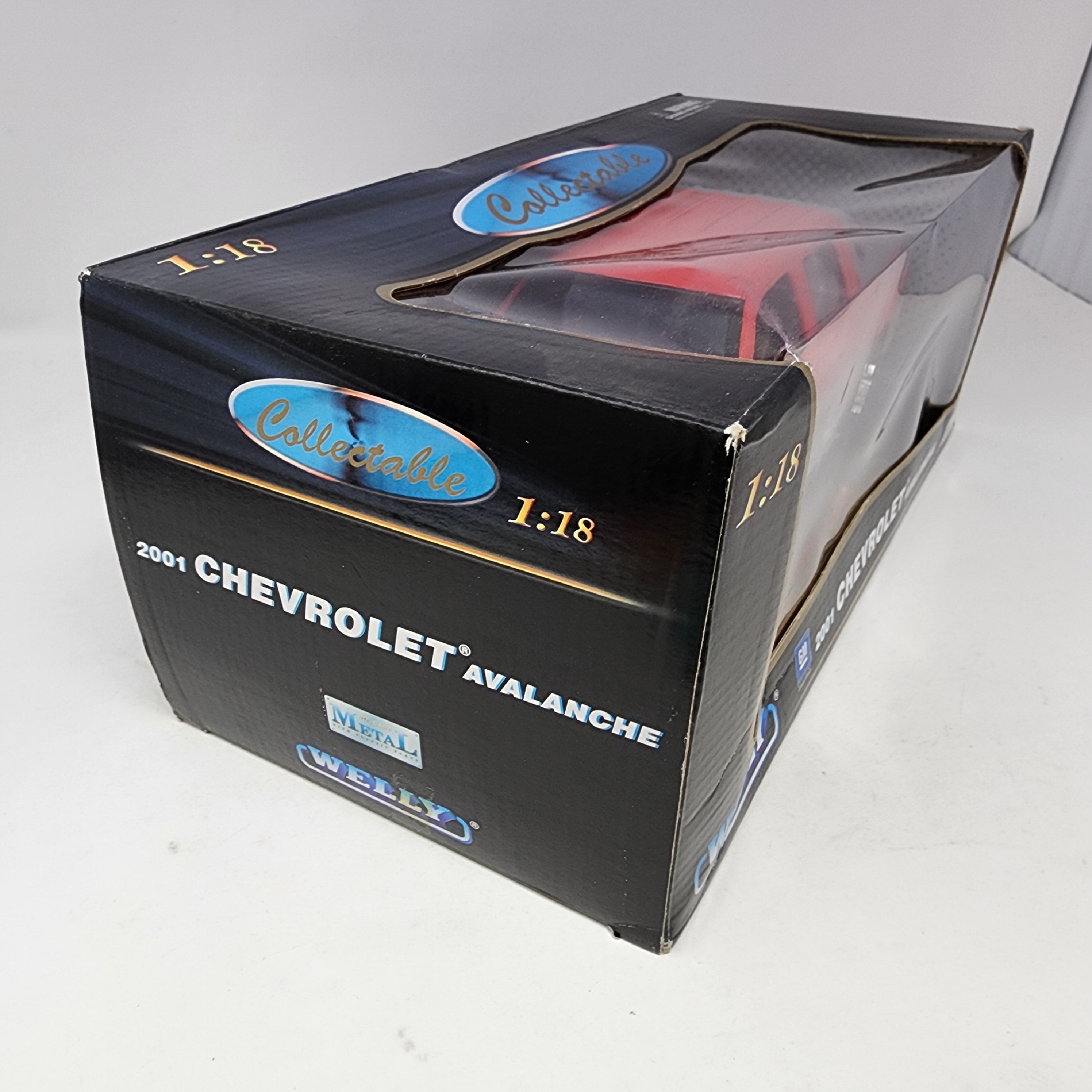 2001 Chevrolet Avalanche * RED * Welly Collectibles 1/18 Scale、mySite、hgirdovlk