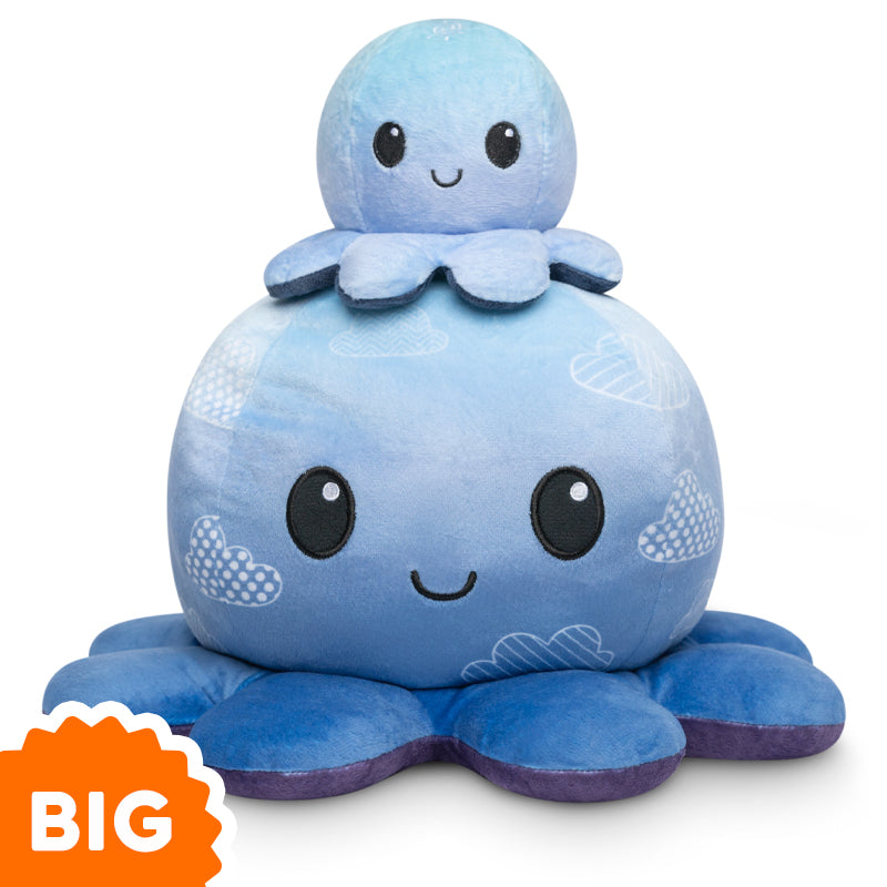 TeeTurtle Big Reversible Octopus Plushie (Cloud Sky + Starry Sky)、mySite、lovesweatpilates