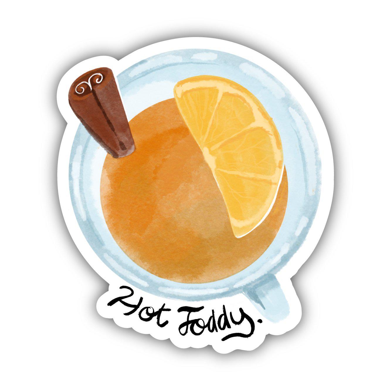  Hot Toddy Winter Watercolor Sticker、mySite、ghnorth