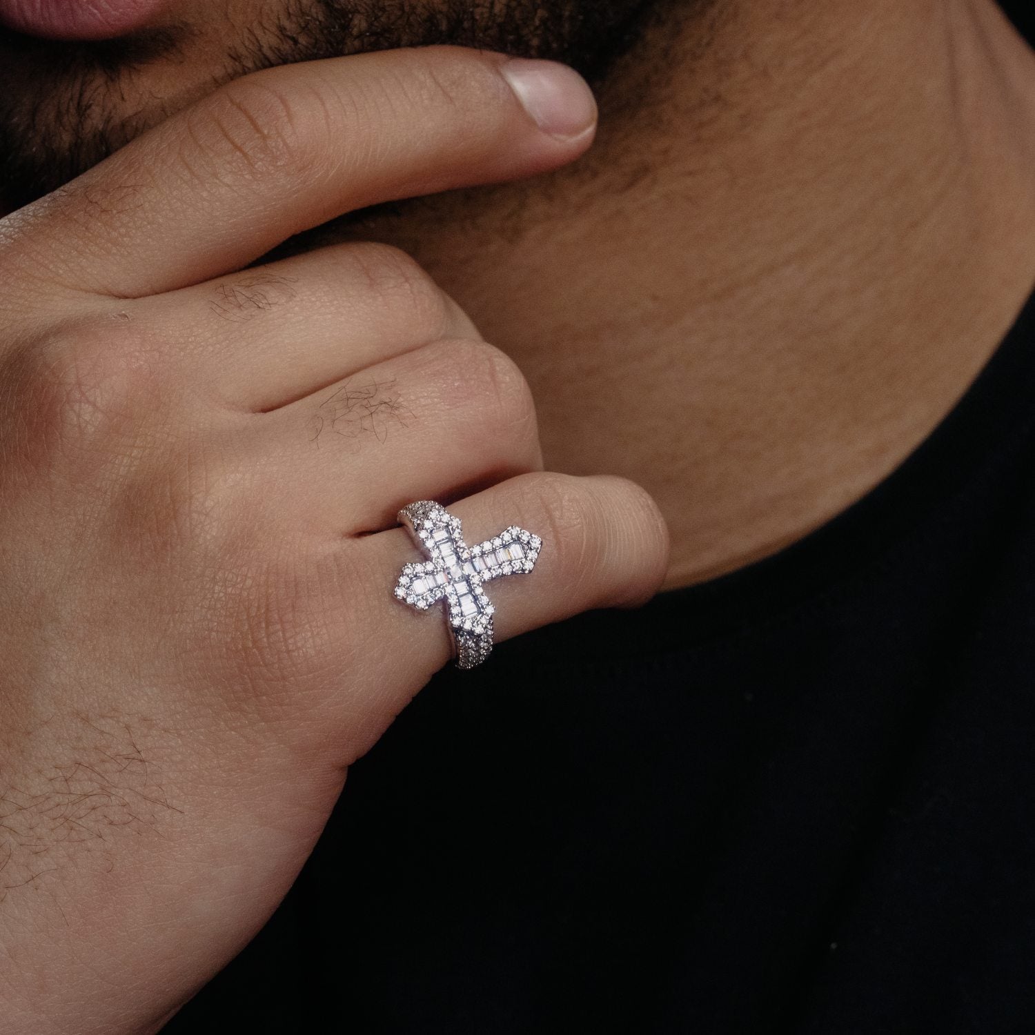 VVS Gothic Cross Ring 14K Gold、mySite、hinf8tx79