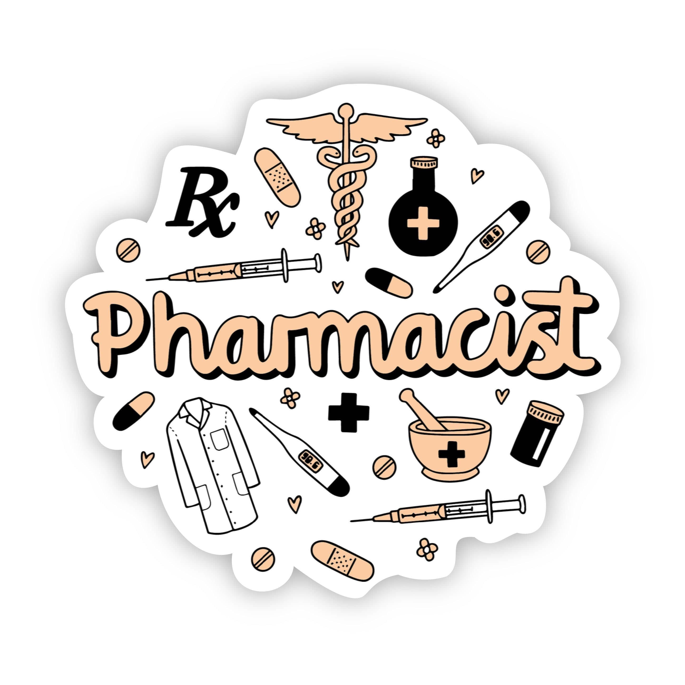  Pharmacist Sticker、mySite、elrpsem3k