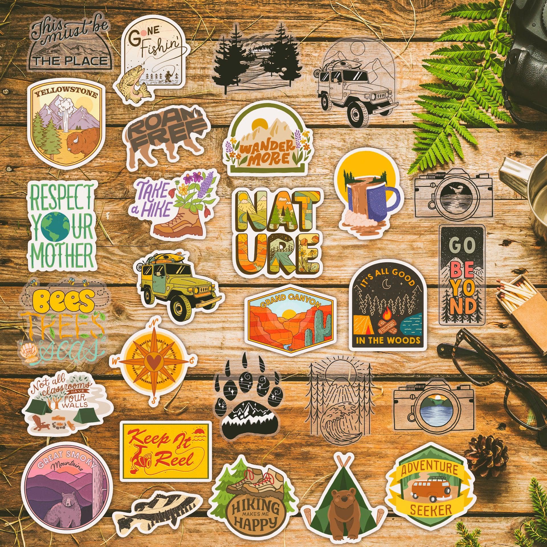  Nature And Outdoors Sticker Mega Pack - New、mySite、ghnorth