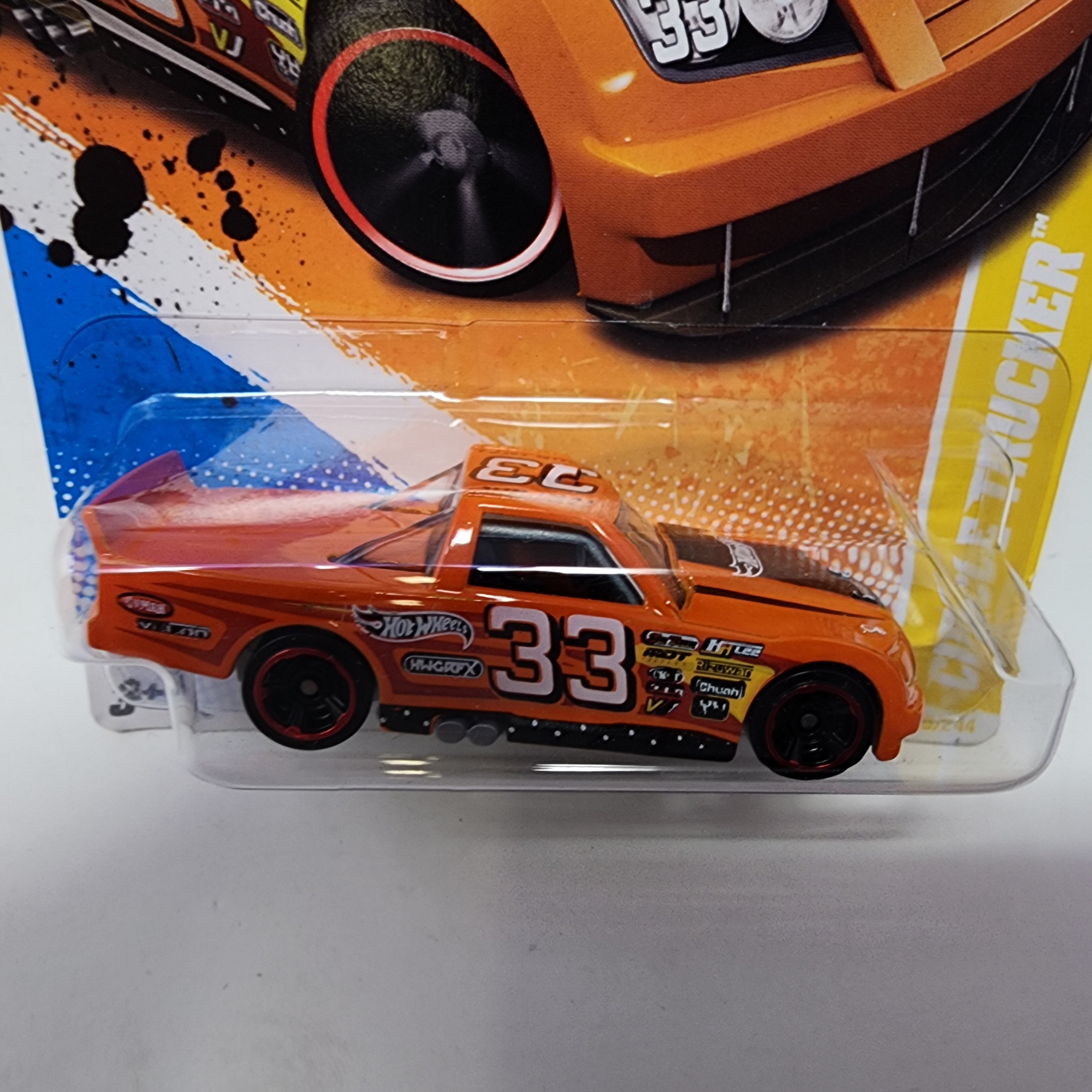 Circle Trucker #46 * Orange * Hot Wheels 2011 New Models、mySite、hgirdovlk