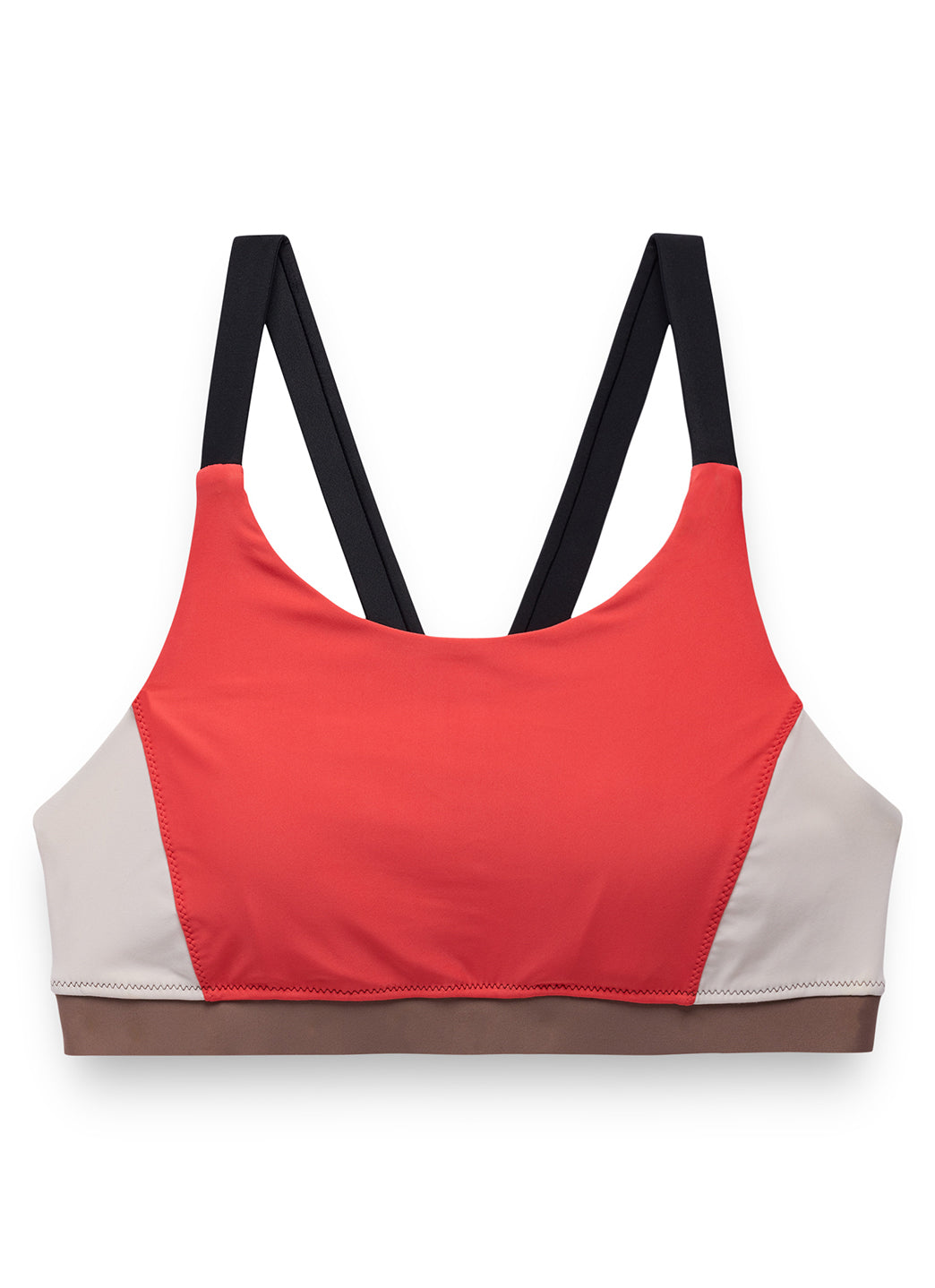 prAna Women's Color Block Baja Bound Sport Bikini Top、mySite、noshort