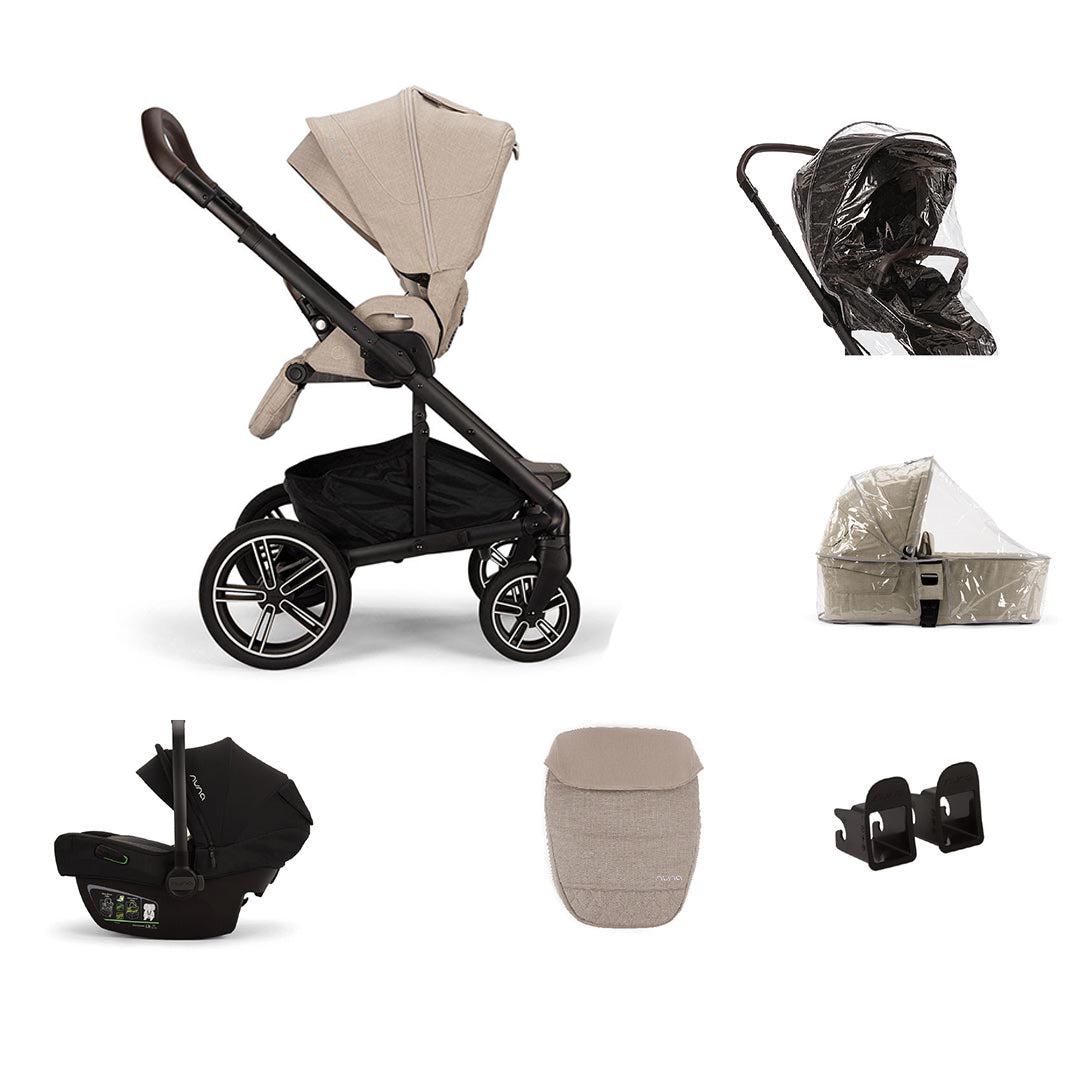  Nuna MIXX NEXT + PIPA NEXT Travel System、mySite、merchandisen
