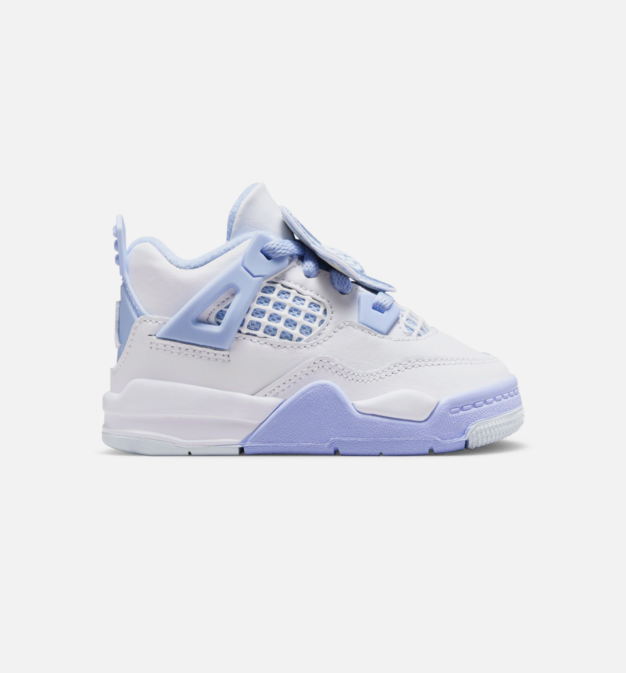 Air Jordan 4 Retro Aluminum Infant Toddler Lifestyle Shoe - White/Aluminum/Blue Tint/Oil Green、mySite、dreamappss