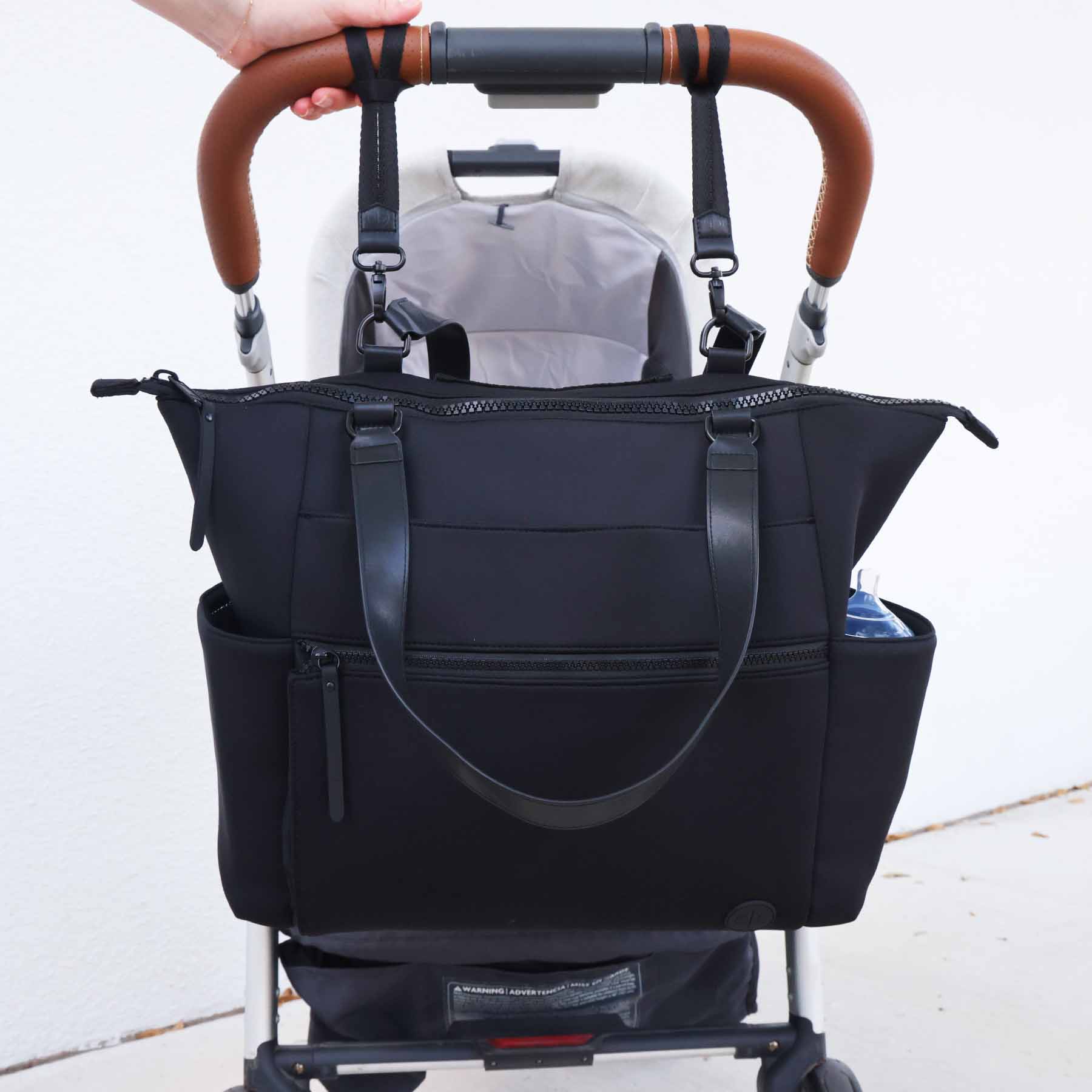  Lane Convertible Diaper Bag Tote | Black、mySite、layawaytickets