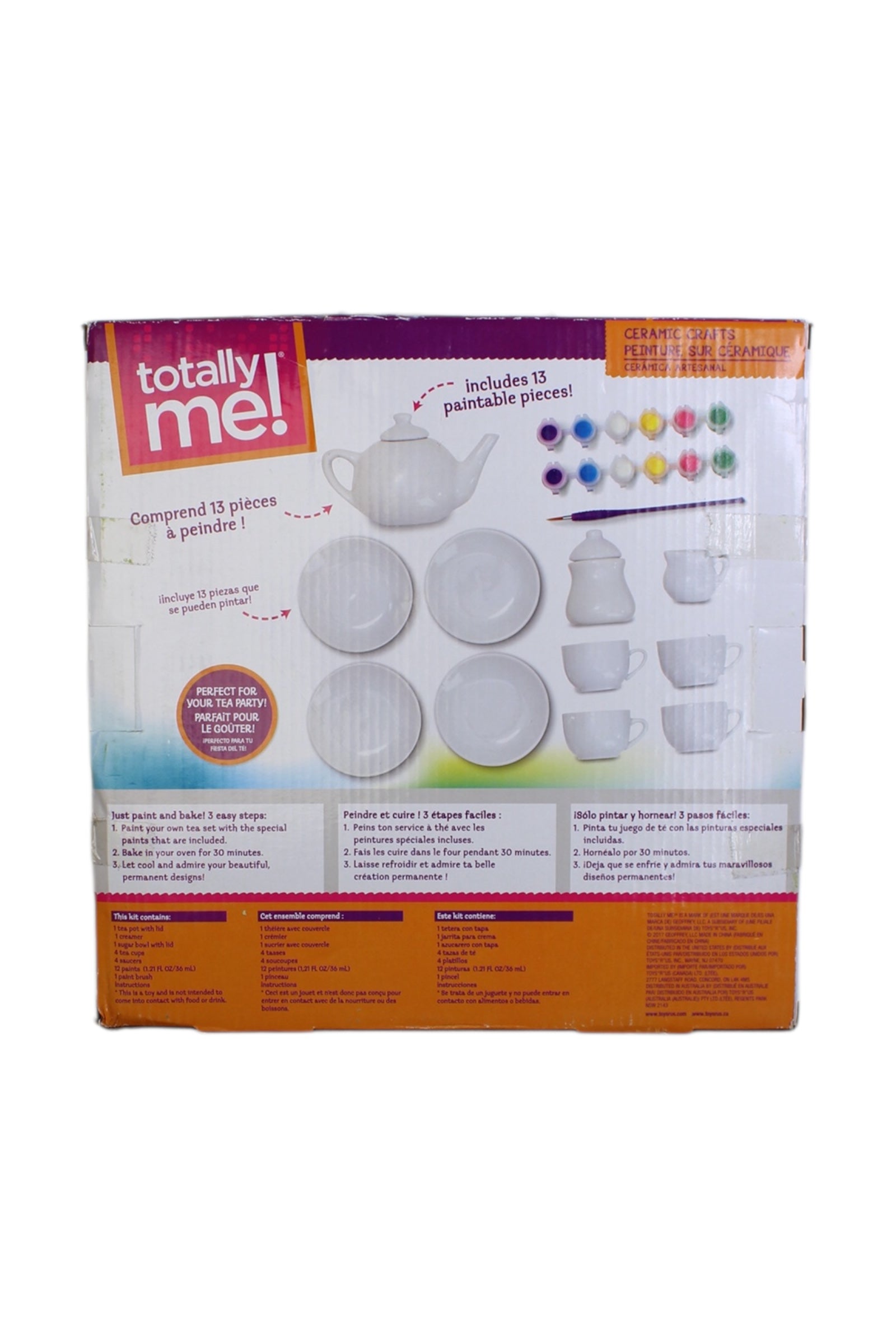 Totally Me! Paint Your Own Tea Set 8Y、mySite、g9winljtr