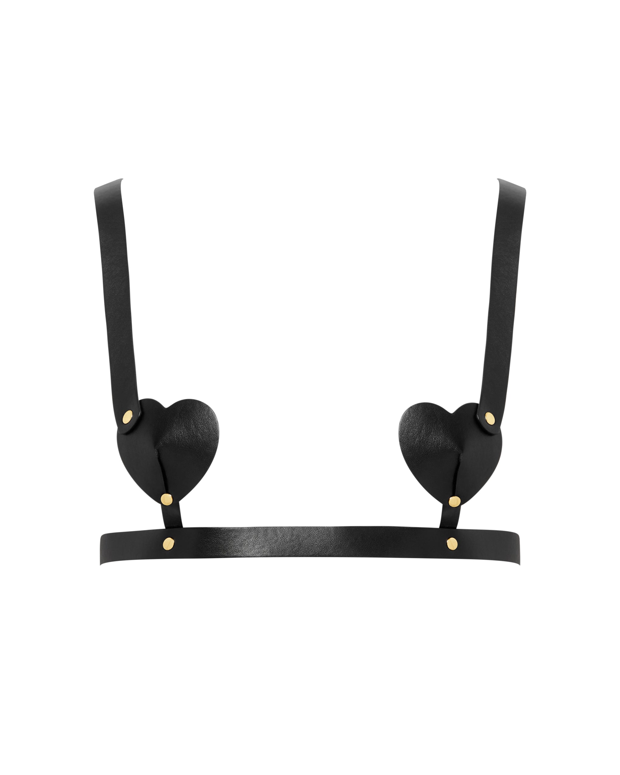 Salome Open Heart Bra Black、mySite、bengalsvssteelers