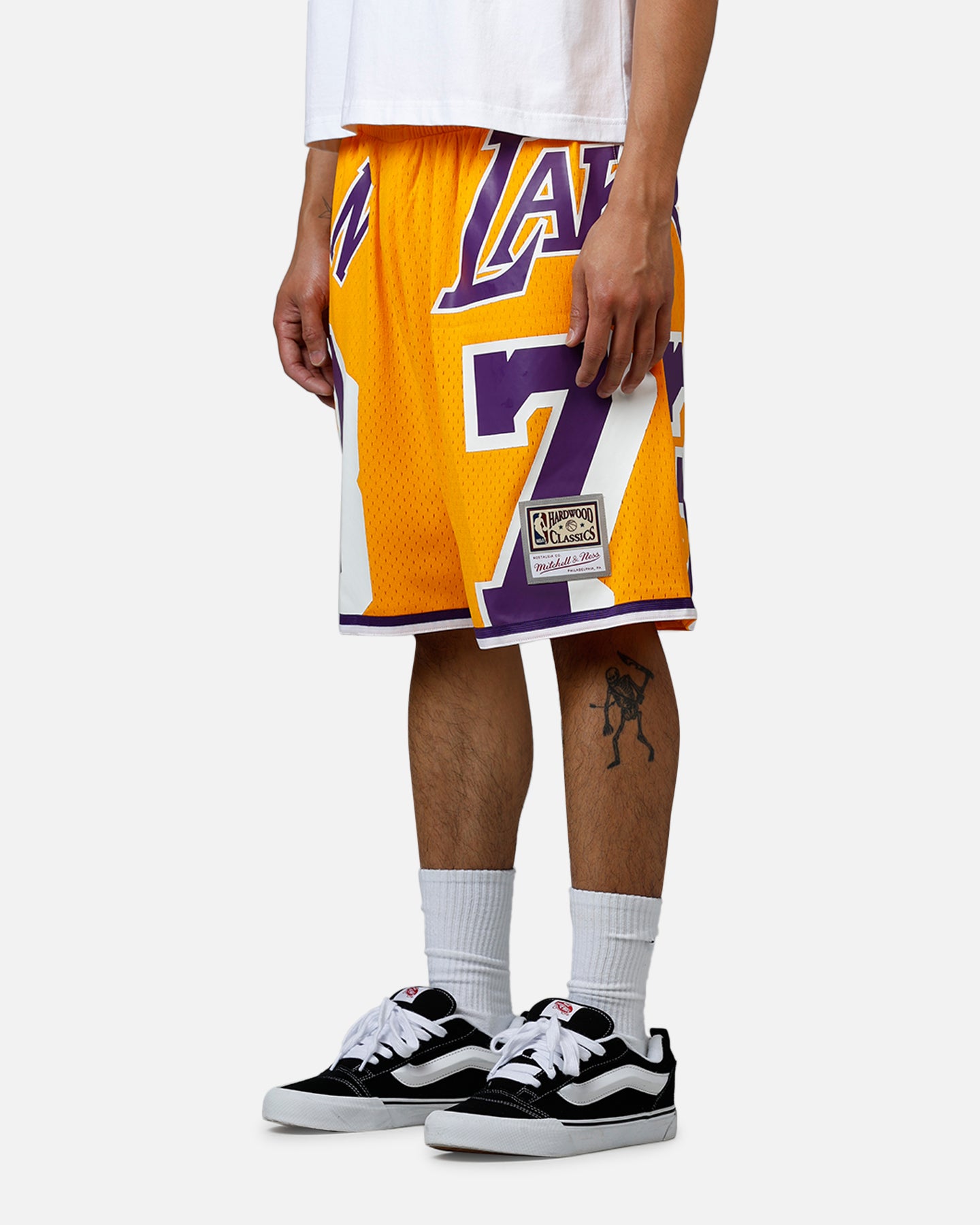 Mitchell & Ness Los Angeles Lakers Dennis Rodman Maxxed Out Shorts Yellow/Purple、mySite、zt4zffjzw
