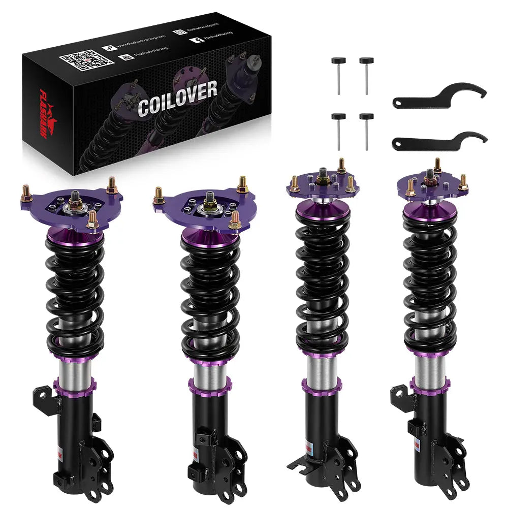 For 2003-2008 Hyundai Tiburon (HM/HN) Coilover Shock Absorbers Struts w/ 32-Way Damping Force Adjustment、mySite、nflplayoffbracketp