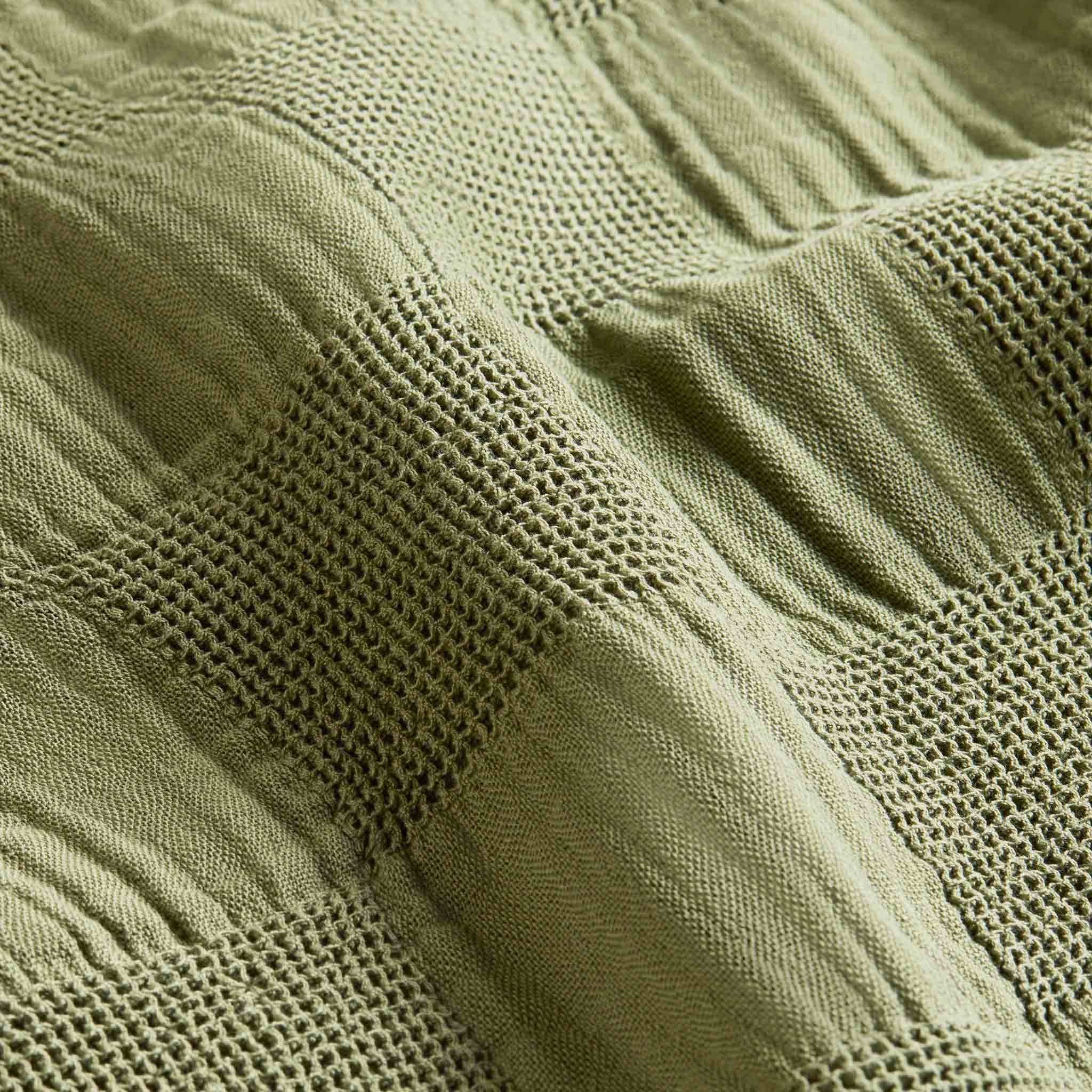  Waffle Check Throw Blanket、mySite、sugarbowlscore