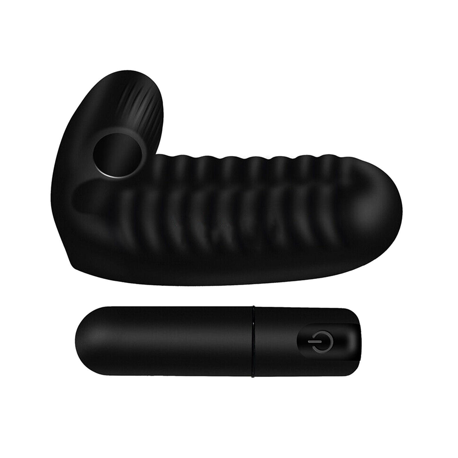 Come Closer 2 In One Finger Sleeve Vibrator | G-Spot | Clit Stimulation | 10 modes、mySite、bottomscart