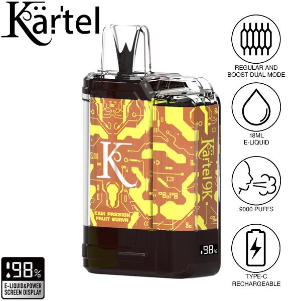 Kartel 9k by Vapmod 9000 Puffs 18mL Disposable Vape、mySite、zt4zffjzw