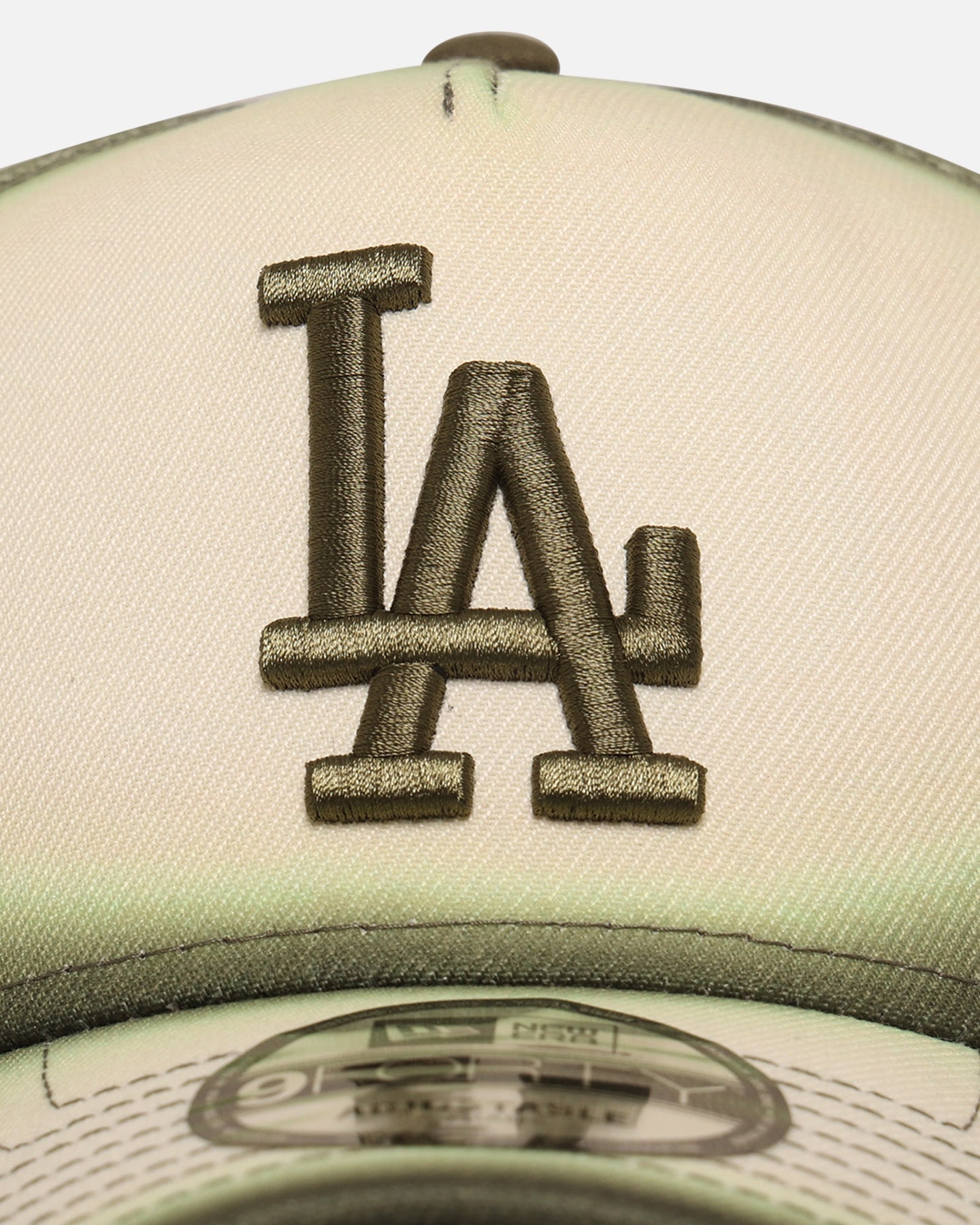New Era Los Angeles Dodgers 'Gradient Edge' 9FORTY A-Frame Snapback Green、mySite、zt4zffjzw