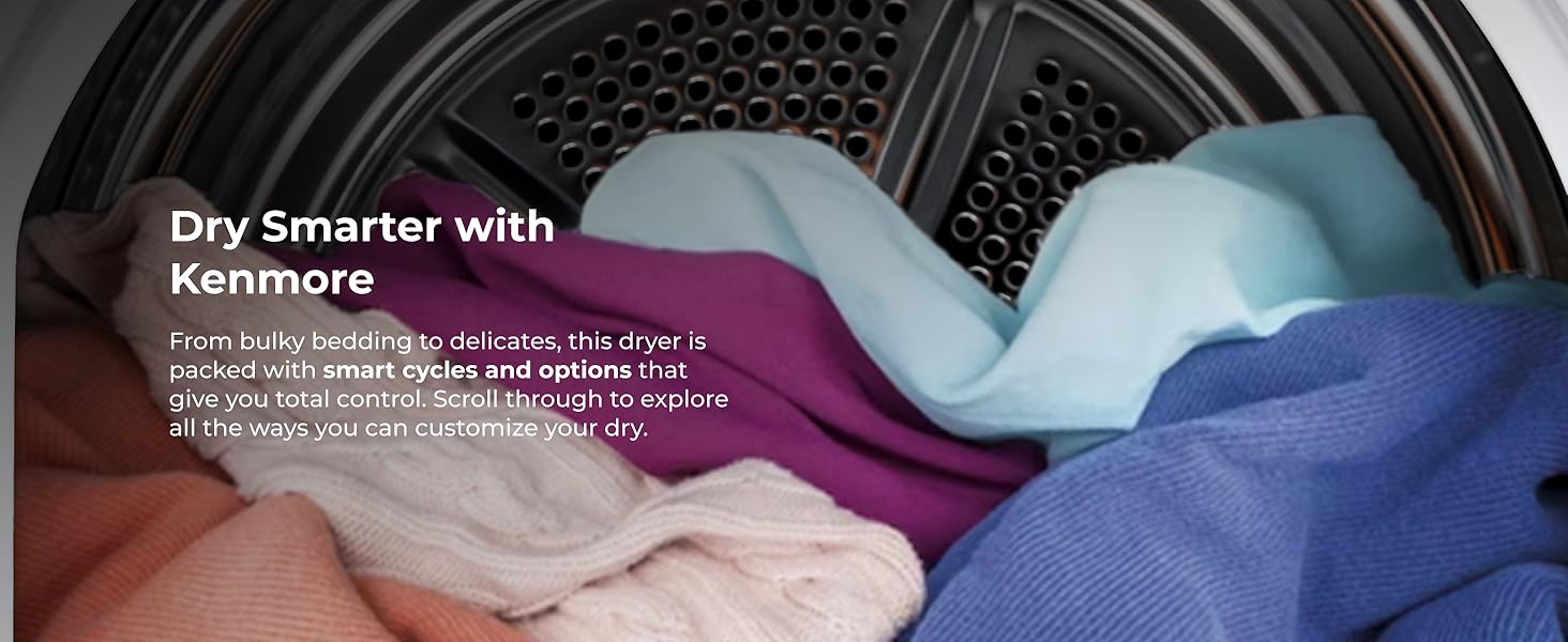 Dry Smarter with kenmore