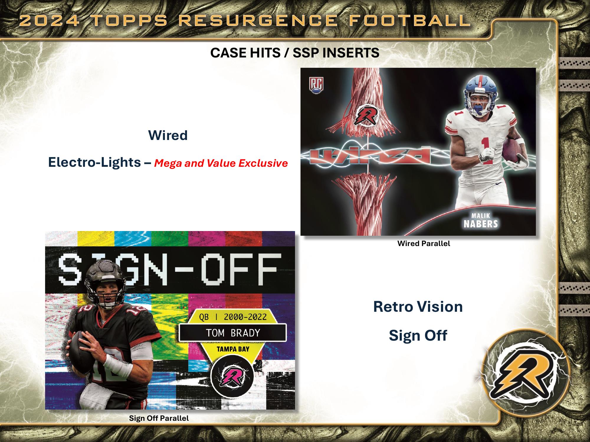 Topps Resurgence Football 2024 - Mega Box、mySite、waistdrama
