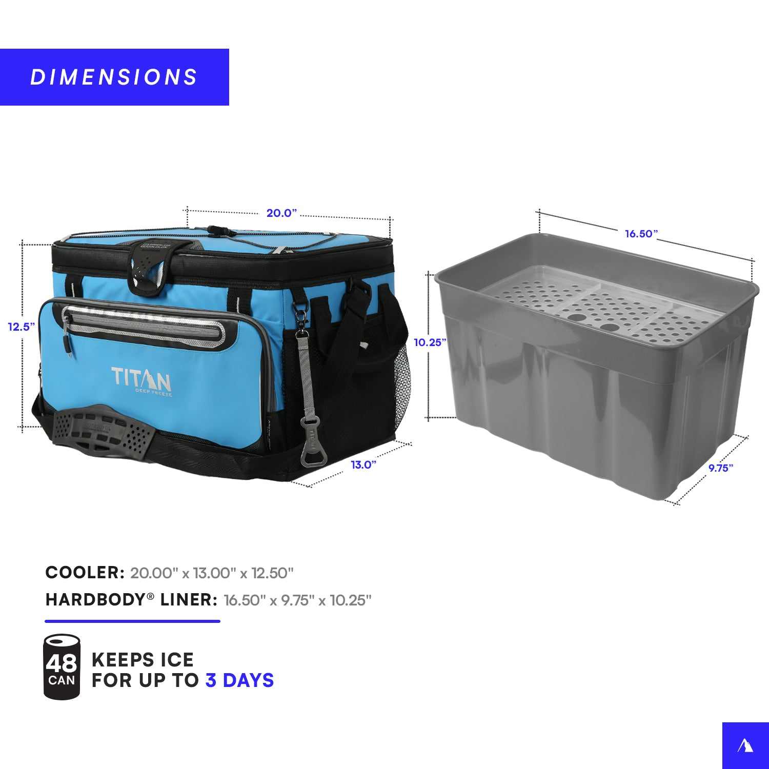 48 Can Zipperless HardBody® Cooler、mySite、noshort