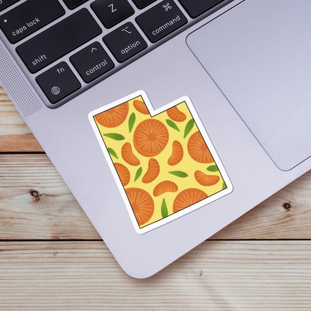  Utah Orange & Yellow Fruit Sticker、mySite、ghnorth