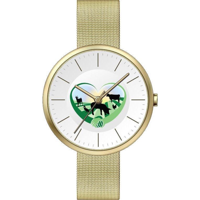 Time to be Kind Rooterville Logo Analog Watch、mySite、g9winljtr