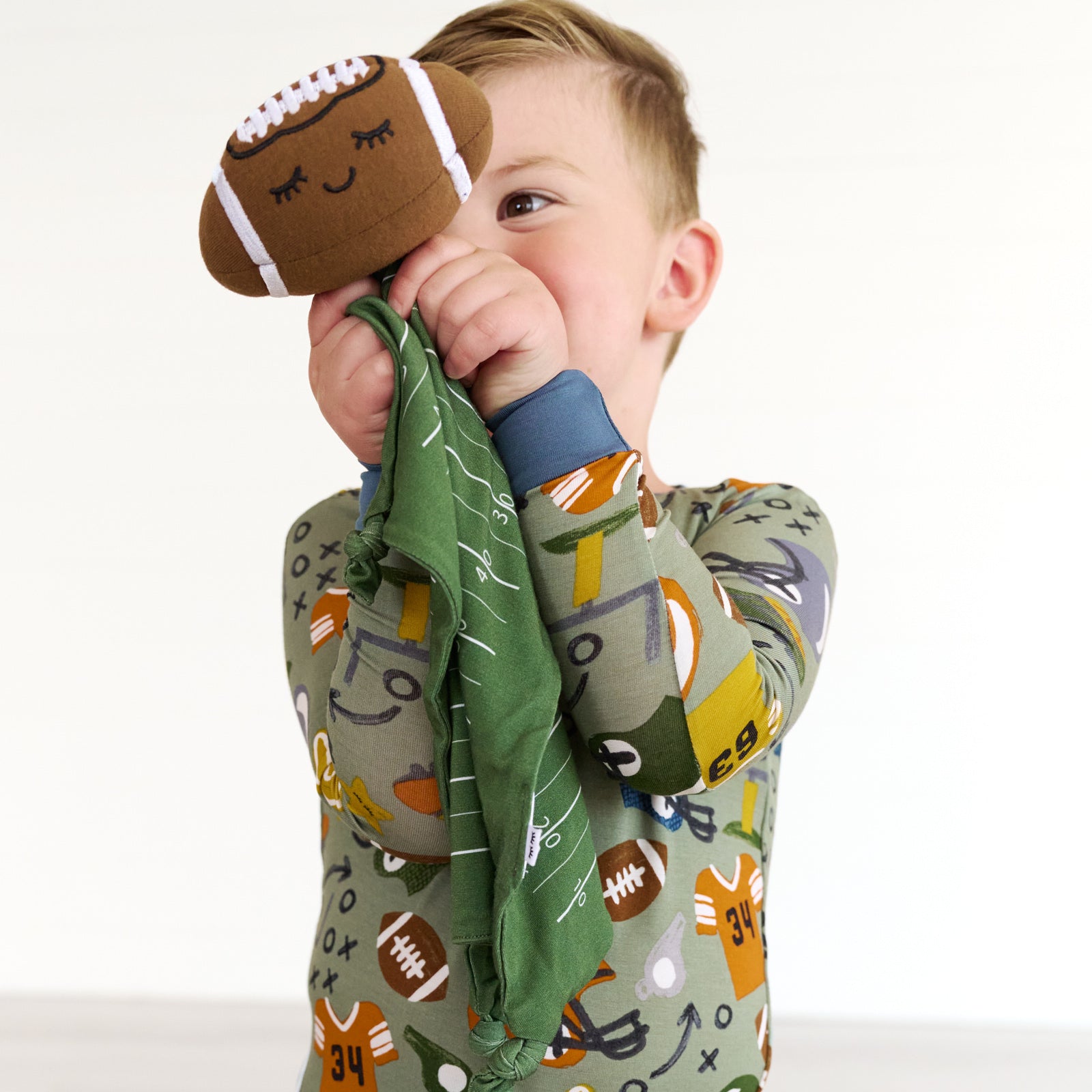 Travis the Touchdown Football Sleepyhead Lovey、mySite、g9winljtr