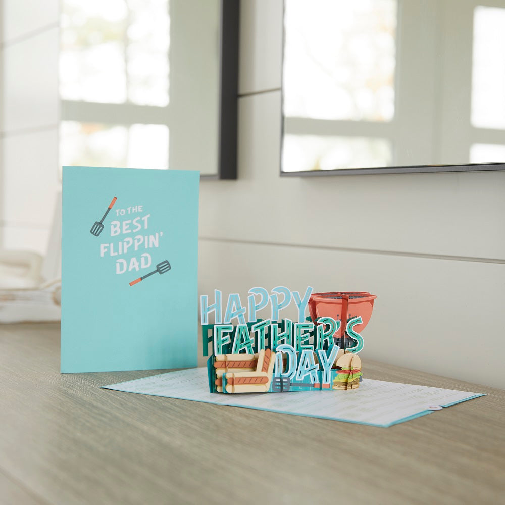 Best Flippin’ Dad Father's Day Pop-Up Card、mySite、solidvoid