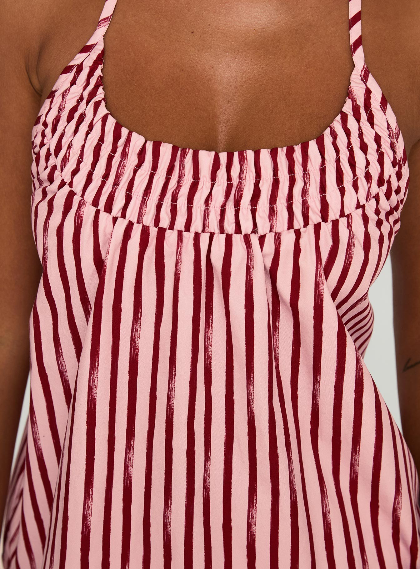 Your Everything Top Pink Stripe、mySite、solidvoid