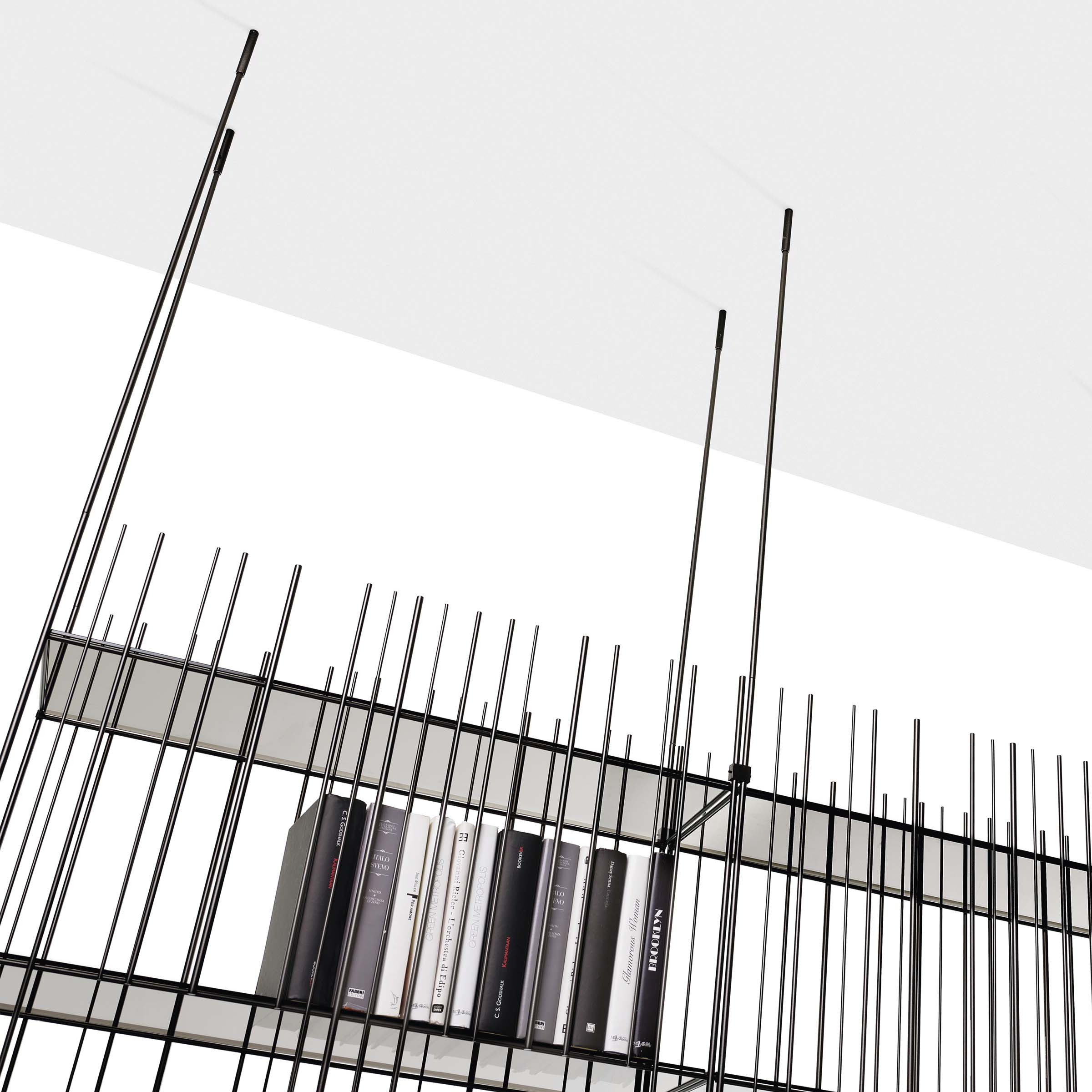 Metal Bookshelf METRICA by Ctrlzak for Mogg、mySite、neckold