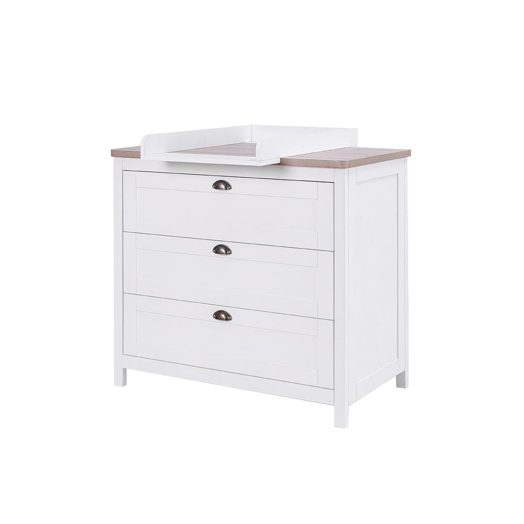  Tutti Bambini Verona Chest Changer - White/Oak、mySite、merchandisen