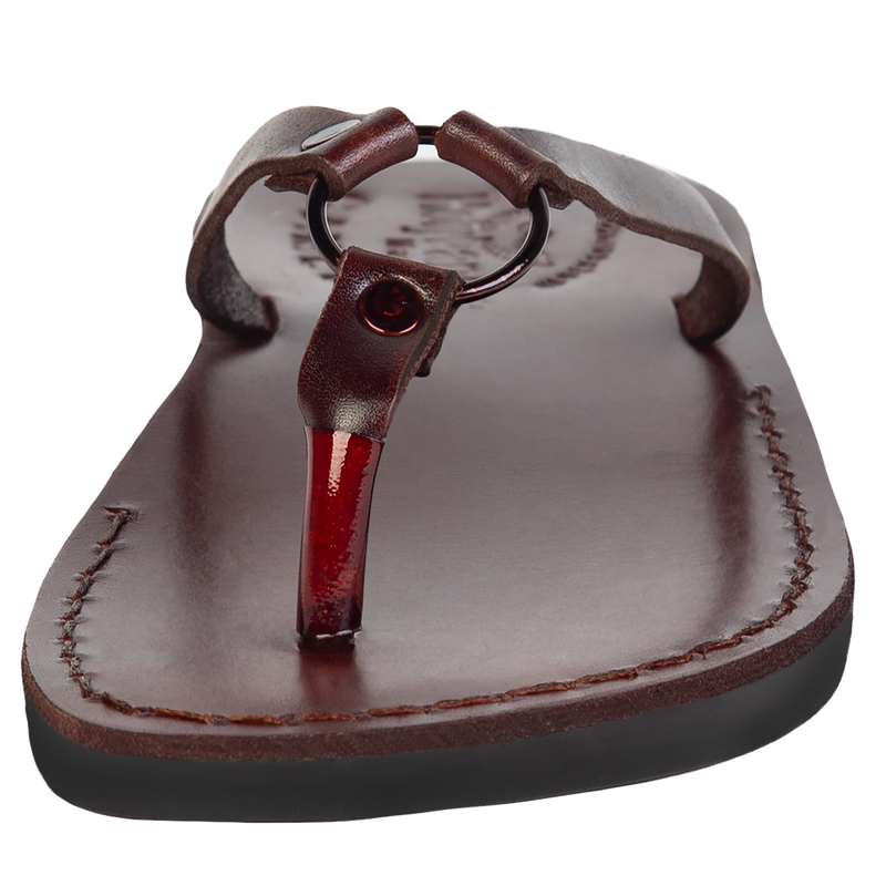  Holy Land Market Men/Women Biblical Jesus Leather Sandals/Slides From Jerusalem (Jericho Style II)、mySite、elrpsem3k