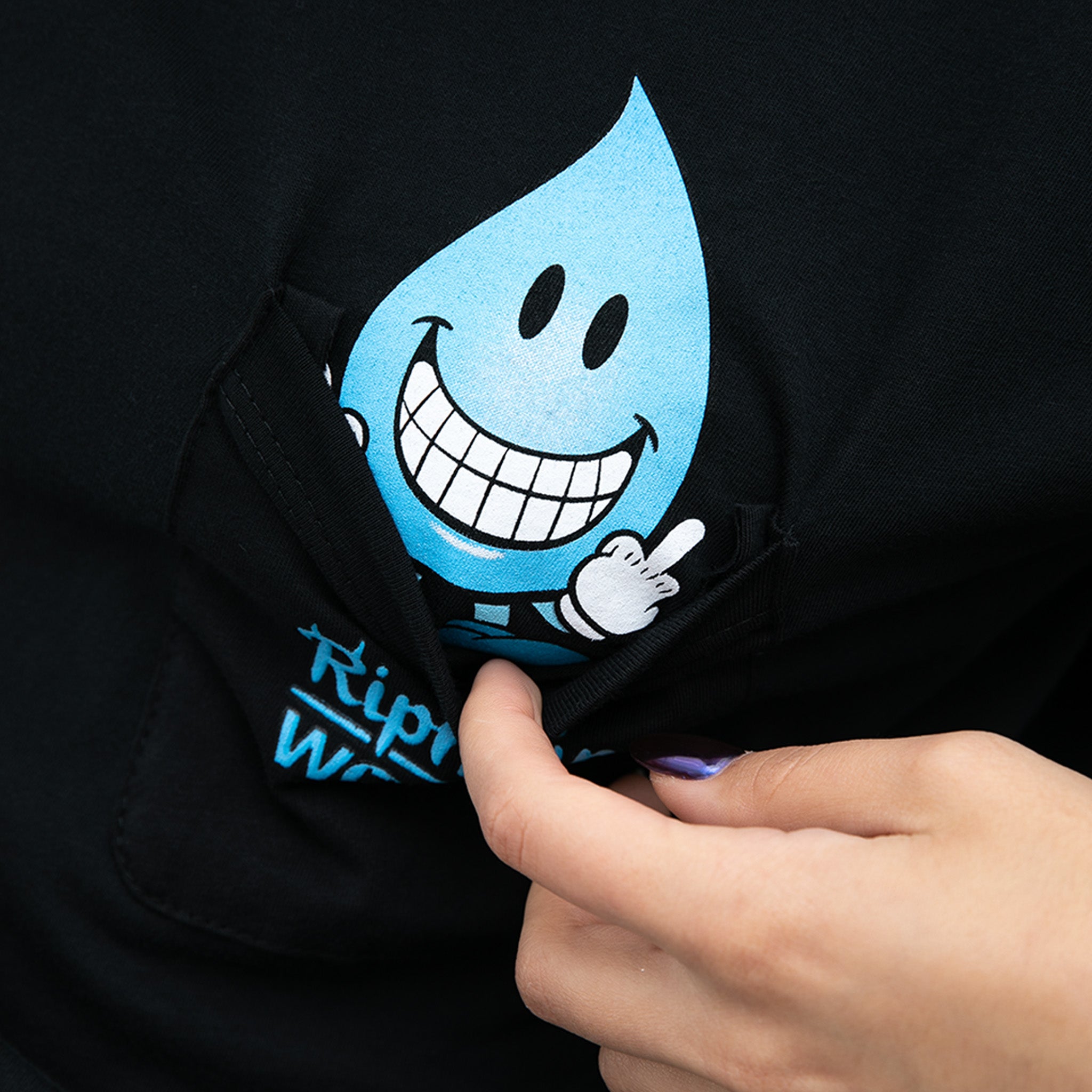  F U Wet Willy Pocket Tee (Vintage Black)、mySite、merchandisen