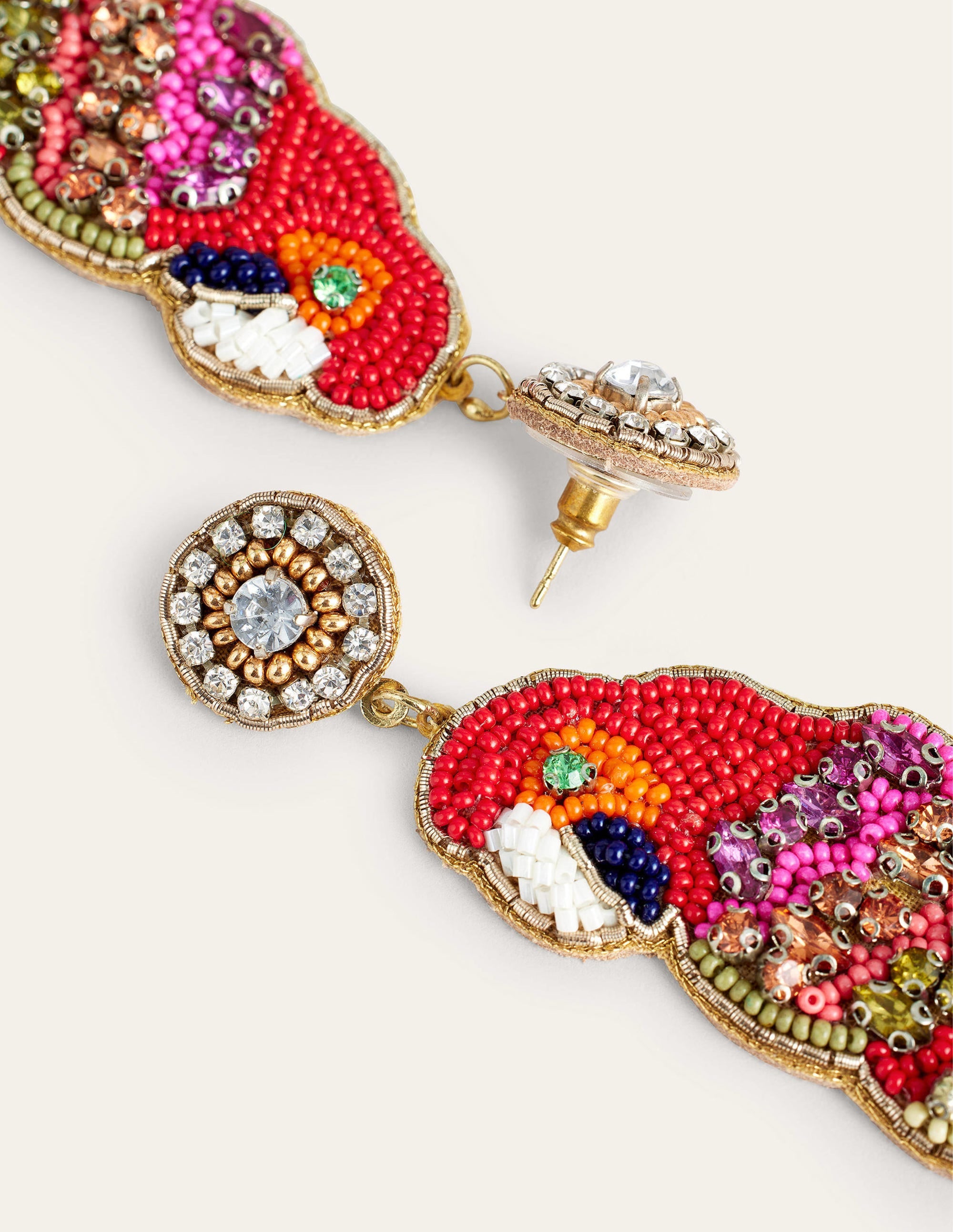  Statement Embellished Earrings-Parrot、mySite、ashleygrahame