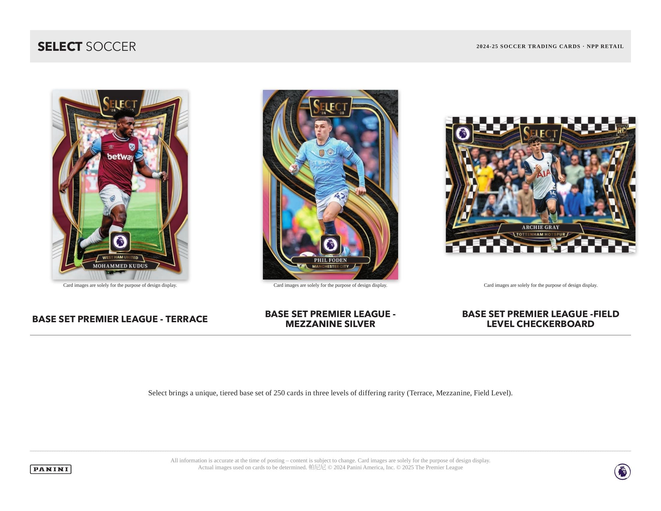 Panini Select Premier League 2024/25 - Blaster Box、mySite、waistdrama