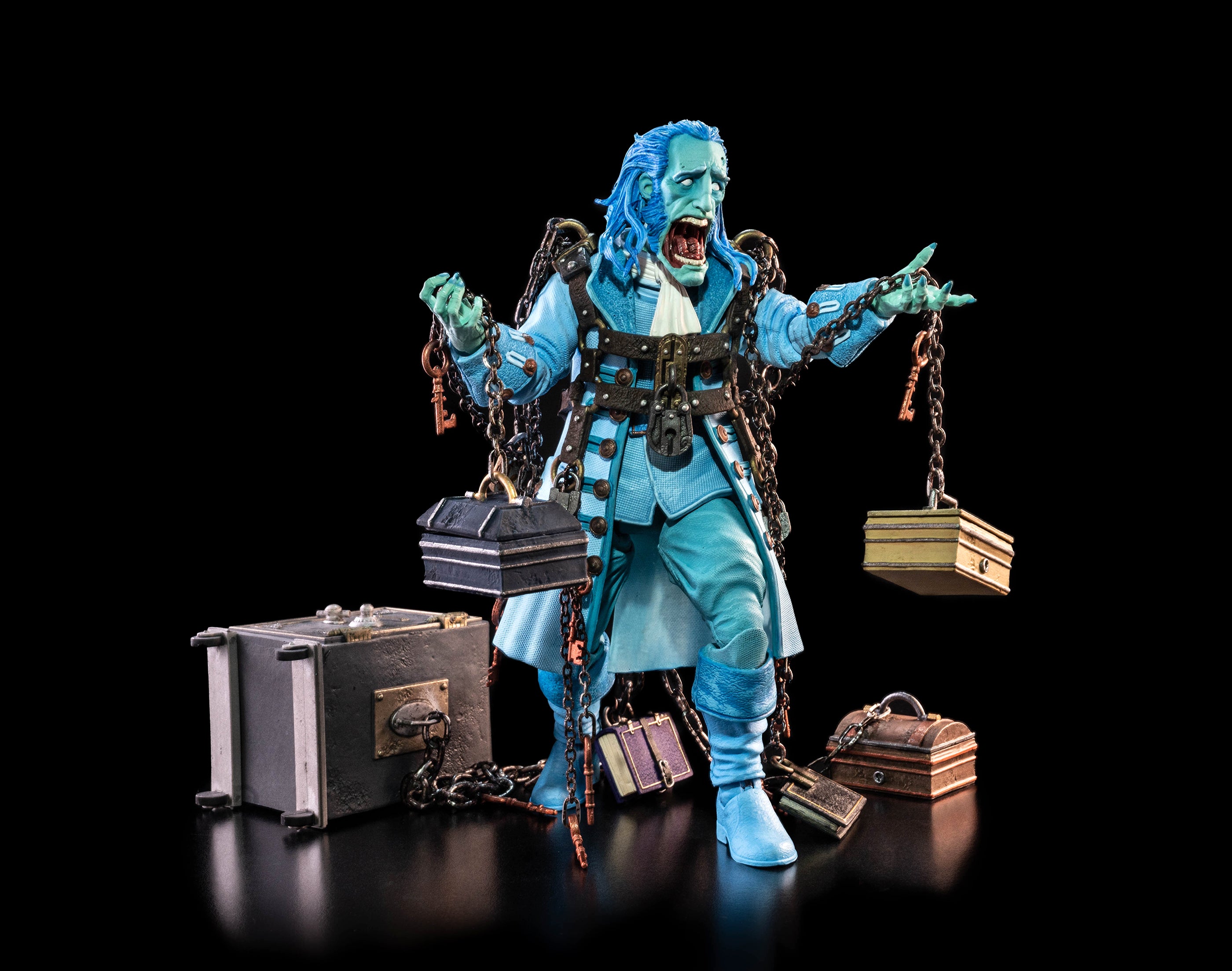 Figura Obscura Retailer Exclusive Ghost of Jacob Marley (Haunted Blue Edition)、mySite、hgirdovlk