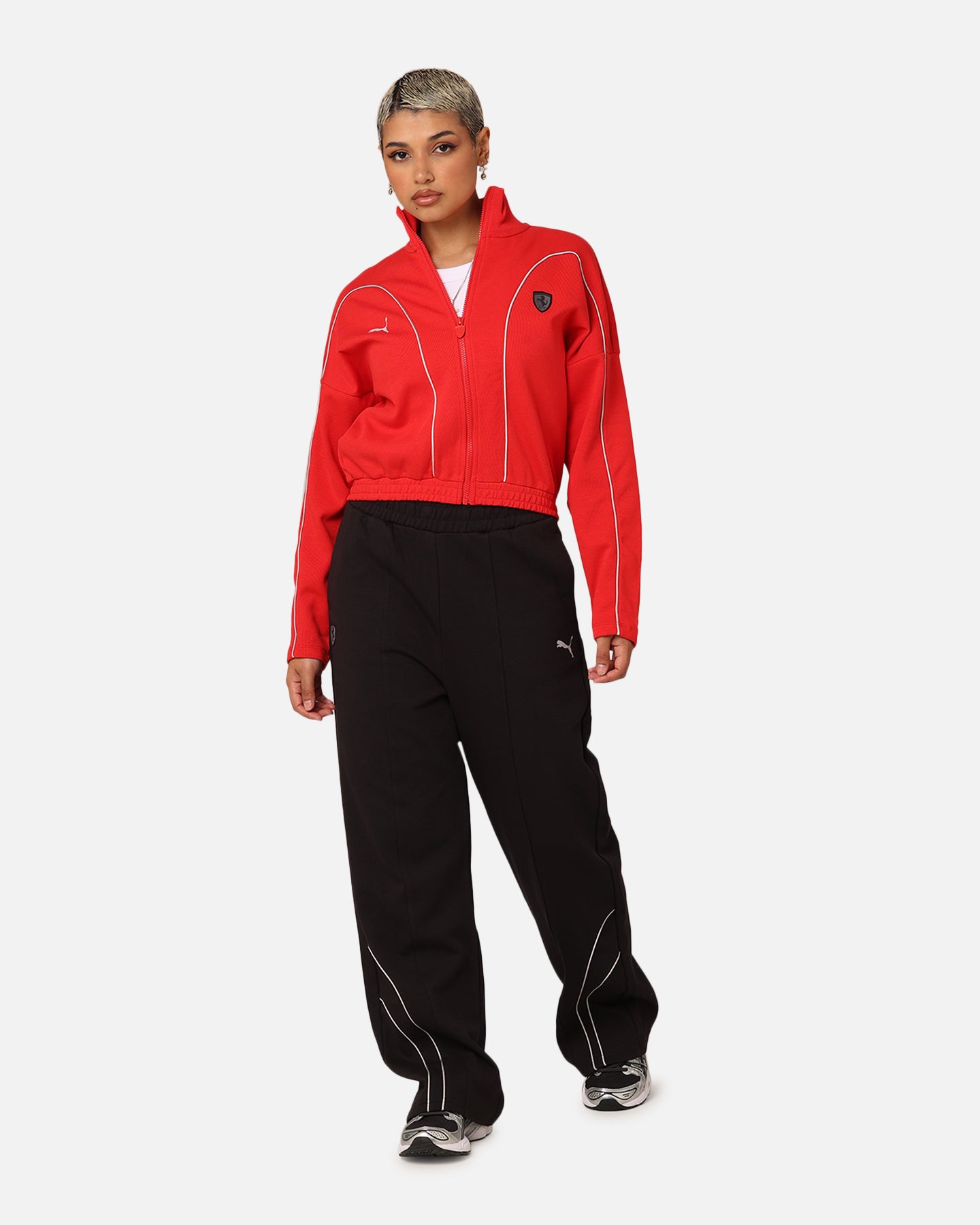 Puma X Scuderia Ferrari Women's Ferrari Style Pants Puma Black、mySite、zt4zffjzw