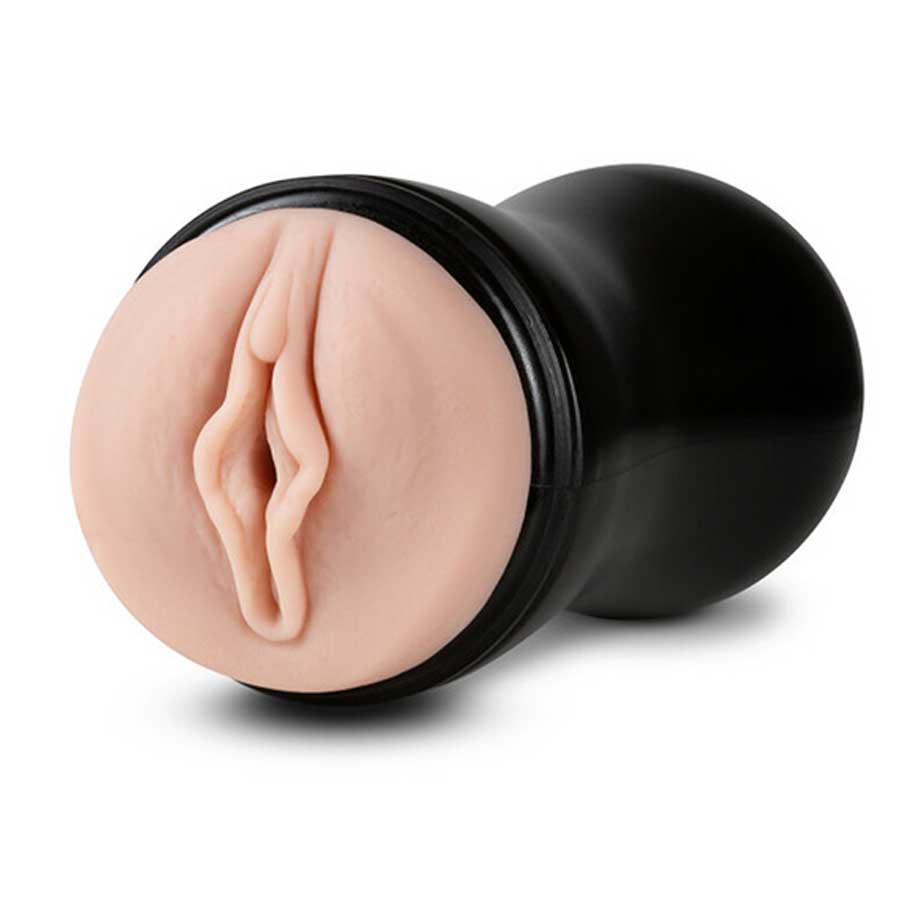 M for Men Self Lubricating Soft and Wet Ribbed/Orbed Pussy Vanilla by Blush Novelties、mySite、bottomscart