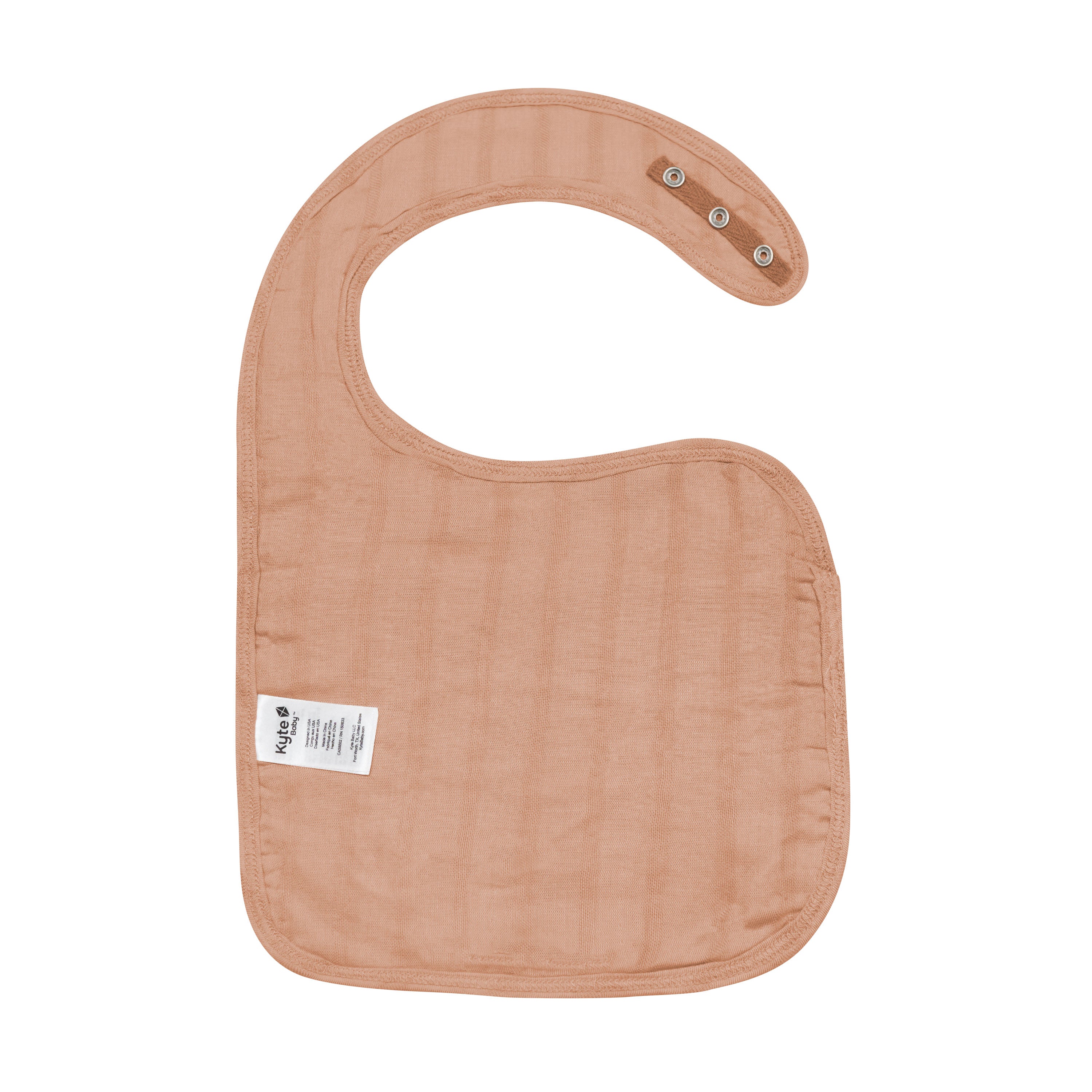  Bamboo Muslin Bib in Fawn、mySite、layawaytickets