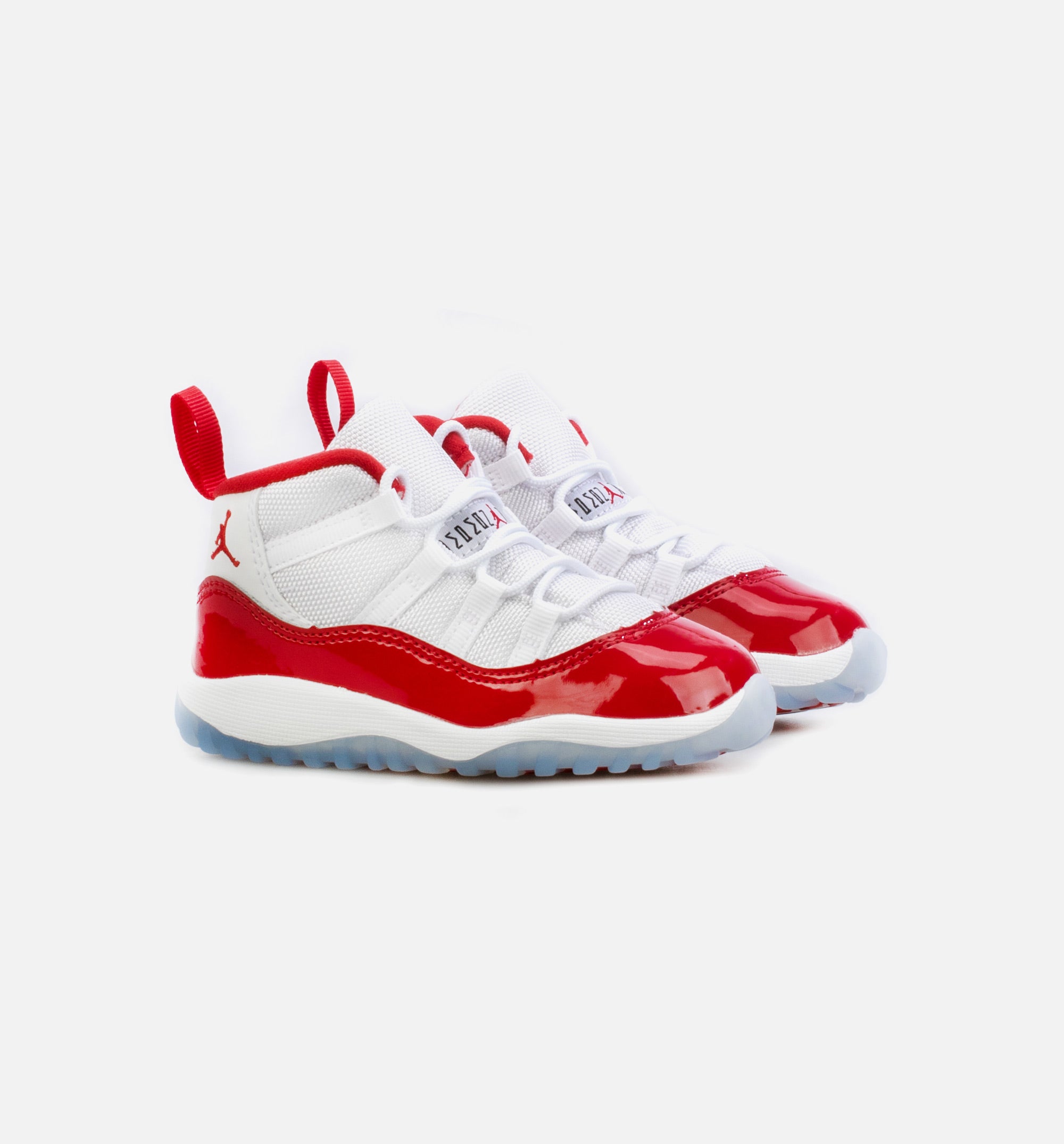 Air Jordan 11 Retro Infant Toddler Lifestyle Shoe - White/Red、mySite、dreamappss