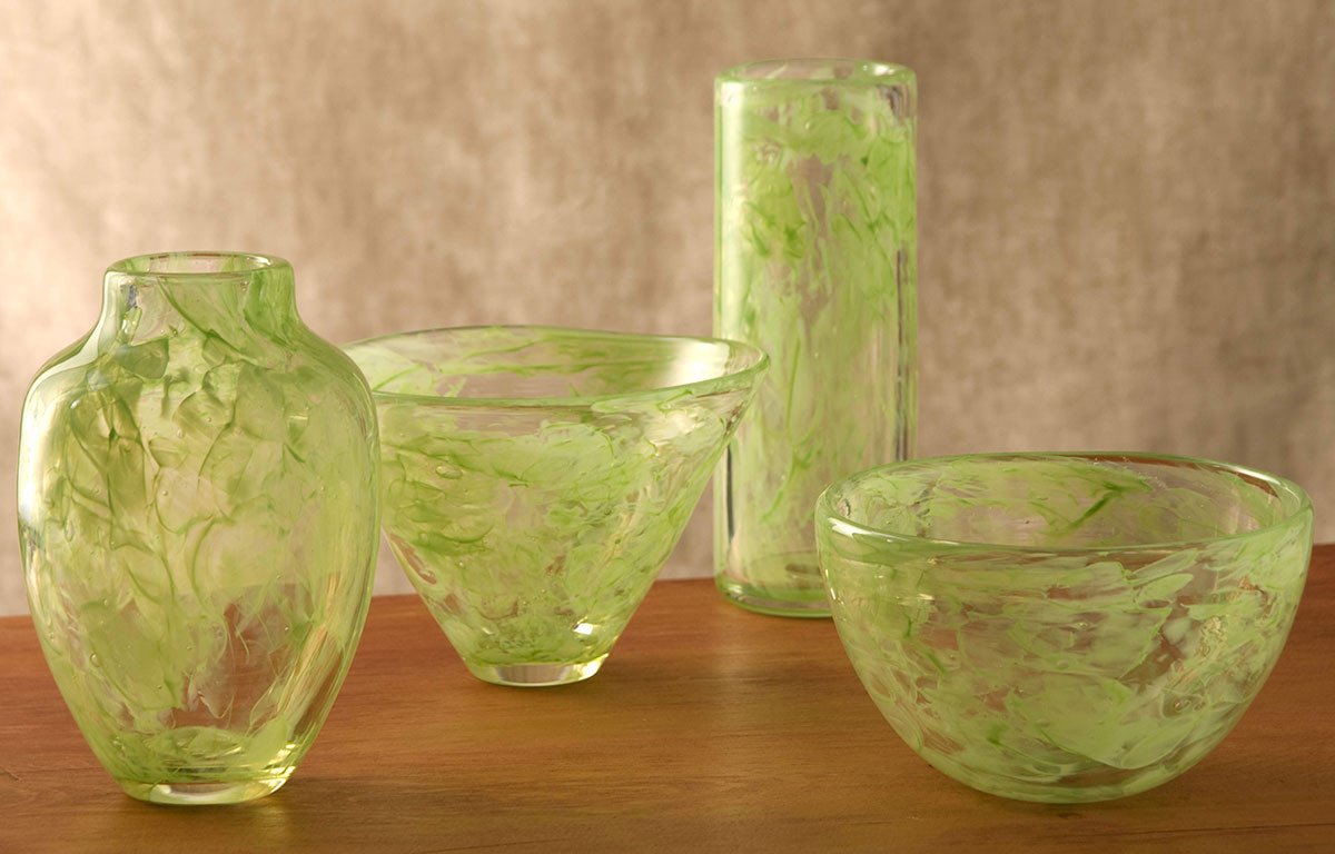 Brights! Wedding Glass Heirloom Vases, Bowls, or Mezuzah Cover、mySite、topwebapps