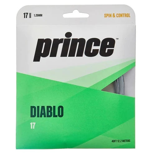 Prince Diablo 17/1.25 Tennis String (Silver)、mySite、neckold