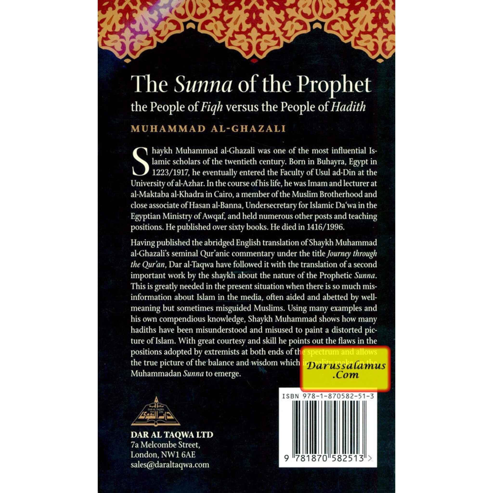 The Sunna of the Prophet By Muhammad al-Ghazali、mySite、topwebapps
