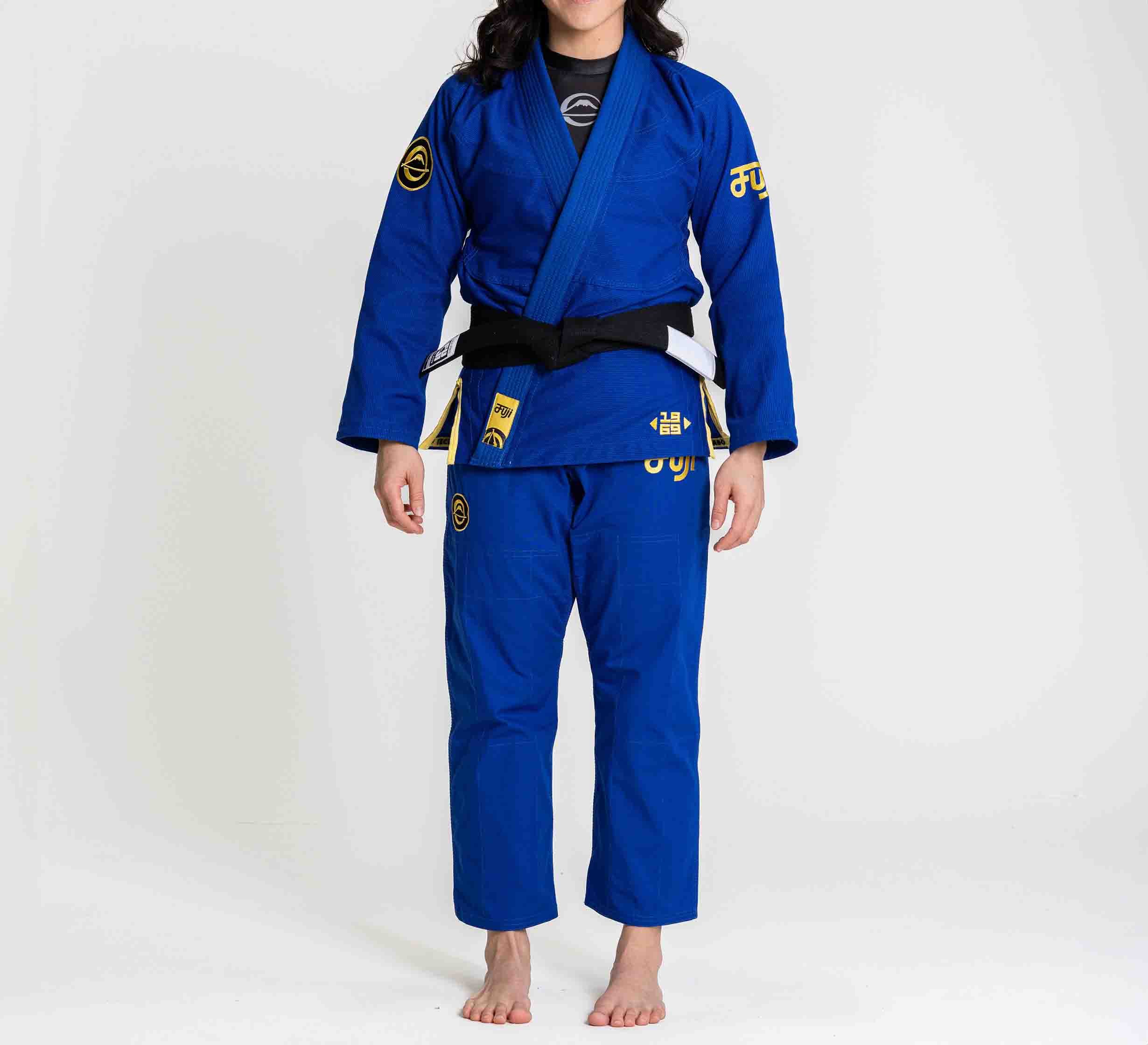 Womens Flow-Tech BJJ Gi Blue/Gold、mySite、gigharbornorthrealestate
